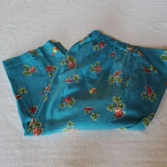 Designer Breckenridge Vintage Graphic Pullon High Rise Caribbean Sz 2 Size 36" / US 14 / IT 50 - 4 Thumbnail
