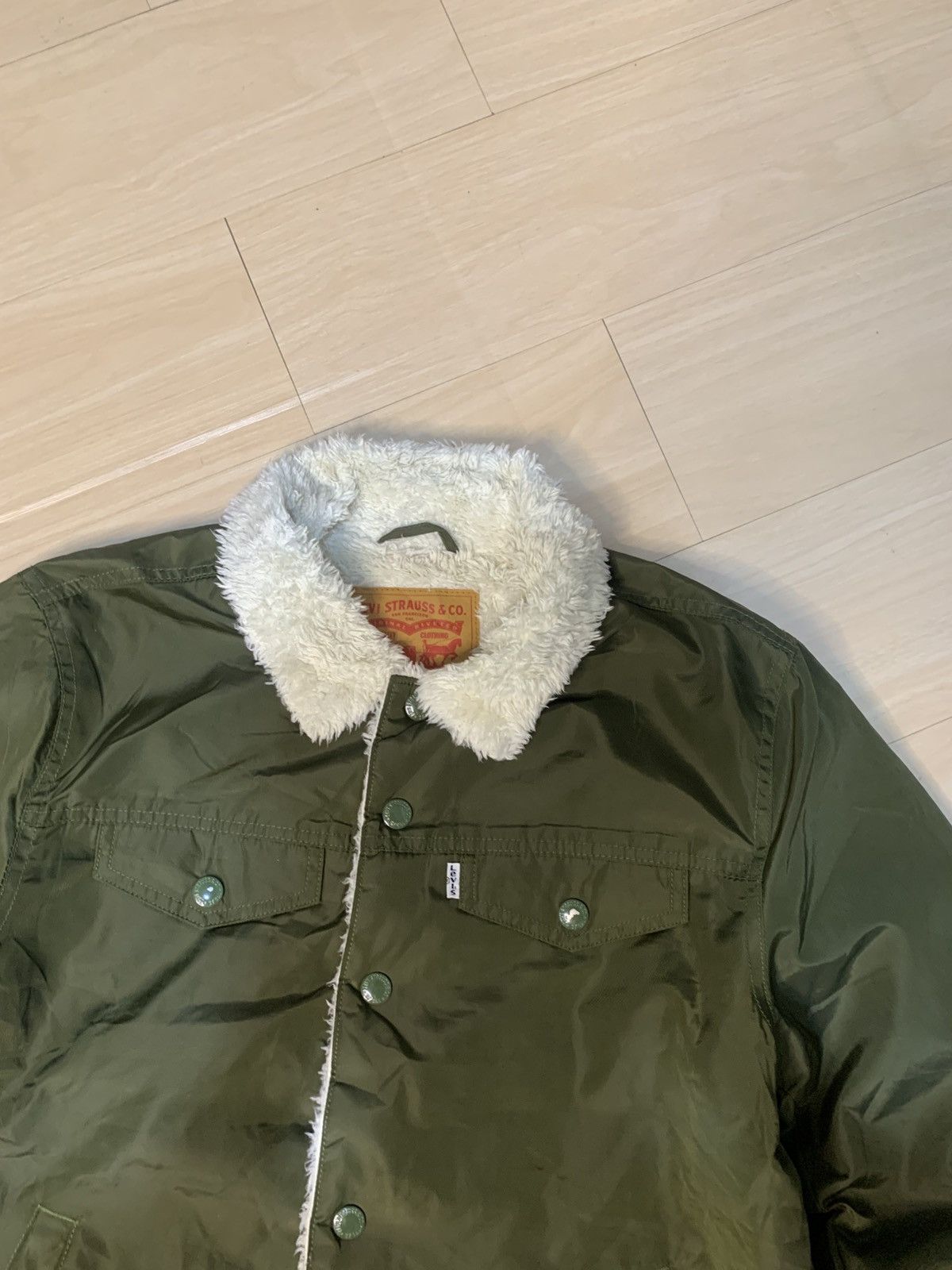 Levi's Levis Sherpa Tangker Jacket Size US M / EU 48-50 / 2 - 5 Thumbnail