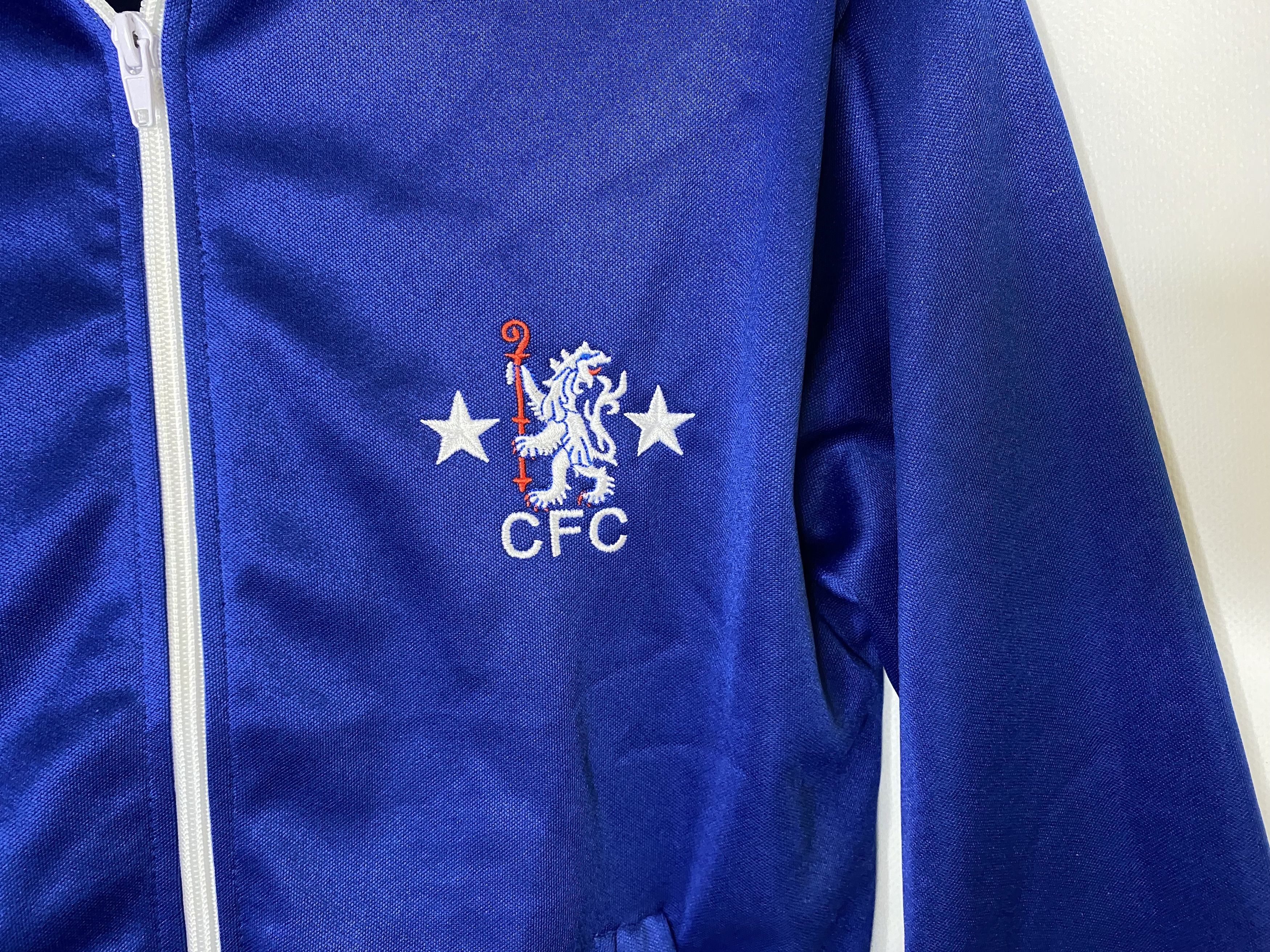 Vintage CHELSEA 1978 RETRO TRACK TOP JACKET FOOTBALL SOCCER Size US S / EU 44-46 / 1 - 3 Thumbnail