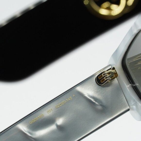 Gucci 🕶️ New Gucci GG0516S 001 Sunglasses - Black Frame, Grey Size ONE SIZE - 10 Thumbnail