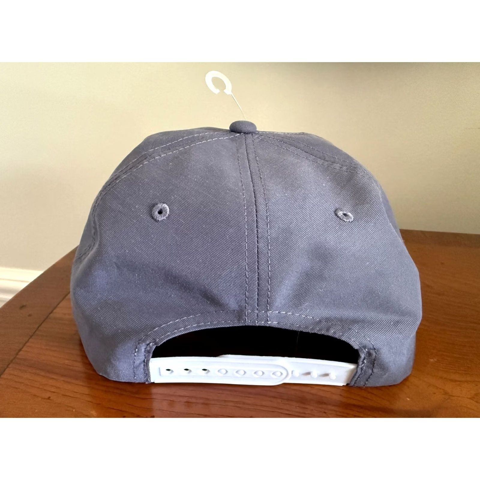 Vintage Swannies Hat Cap Snap Back Gray White Rope Performance Golf Golfing Adjustable Size ONE SIZE - 3 Thumbnail