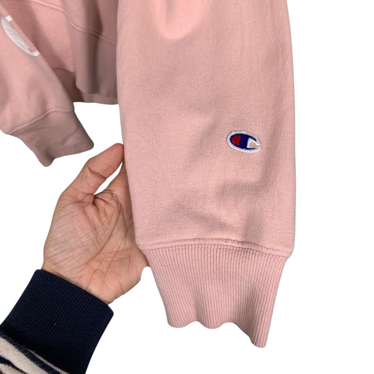 Champion CHAMPION X COEN Big Logo Pullover Pink Hoodies #1782-C79 Size L / US 10 / IT 46 - 12 Thumbnail