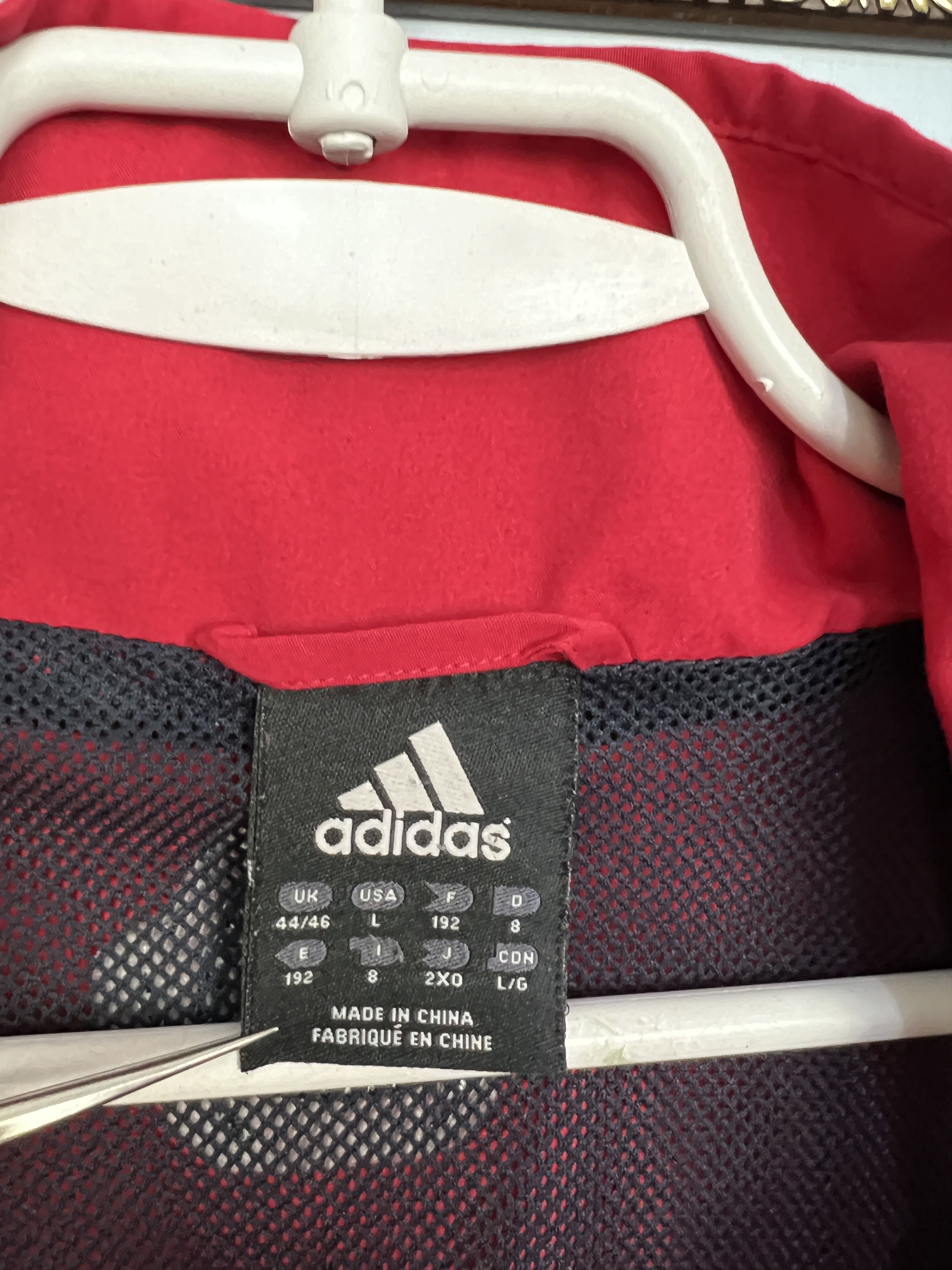 Adidas Vintage Bayern Munich Football Jacket Soccer Track Top Zip Size US L / EU 52-54 / 3 - 7 Thumbnail
