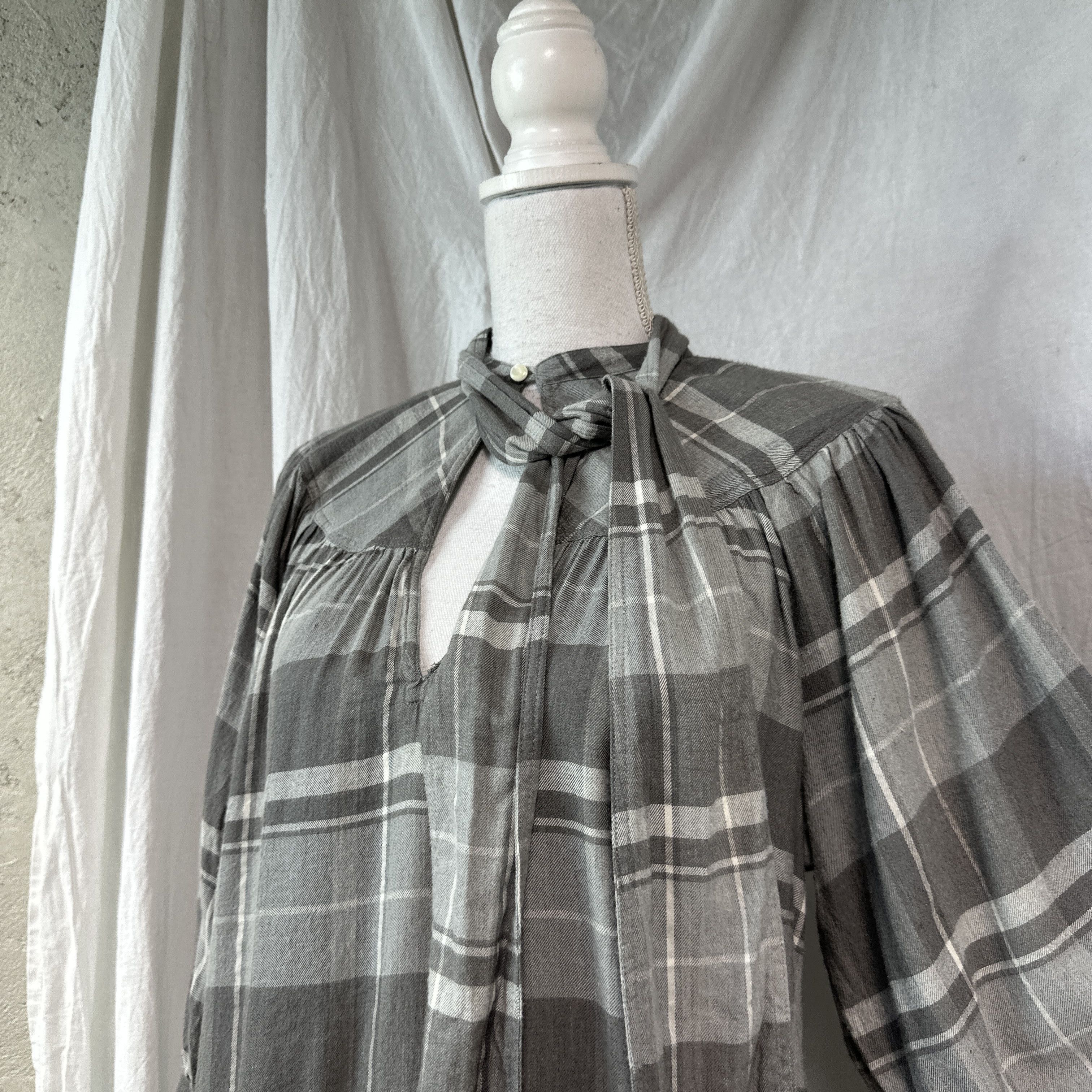 Polo Ralph Lauren Vintage Old Money Tartan Polo Ralph Lauren Tunic Shirt Y2K Size S / US 4 / IT 40 - 2 Thumbnail