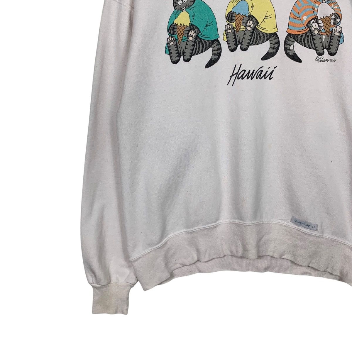 Other 90’s CRAZY SHIRTS Made in Usa Graphics Sweatshirt #2044-C89 Size US S / EU 44-46 / 1 - 4 Thumbnail