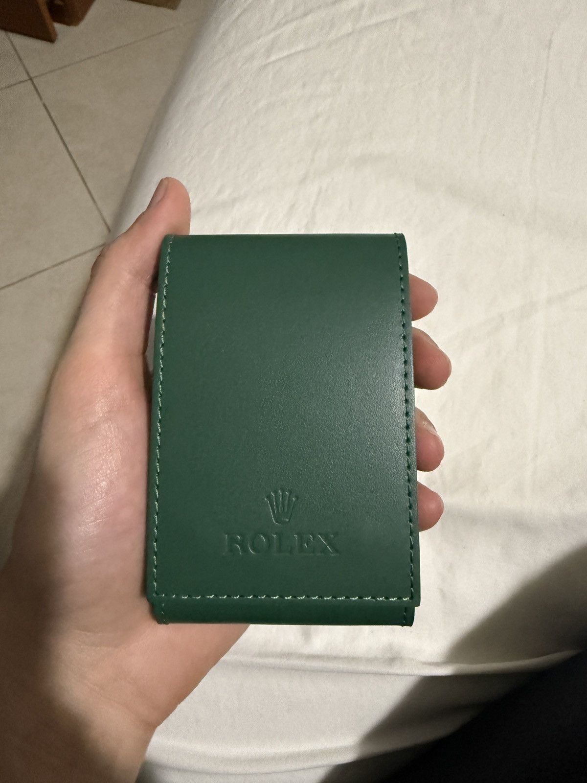 Rolex Rolex Leather Traveling Pouch Size ONE SIZE - 1 Thumbnail