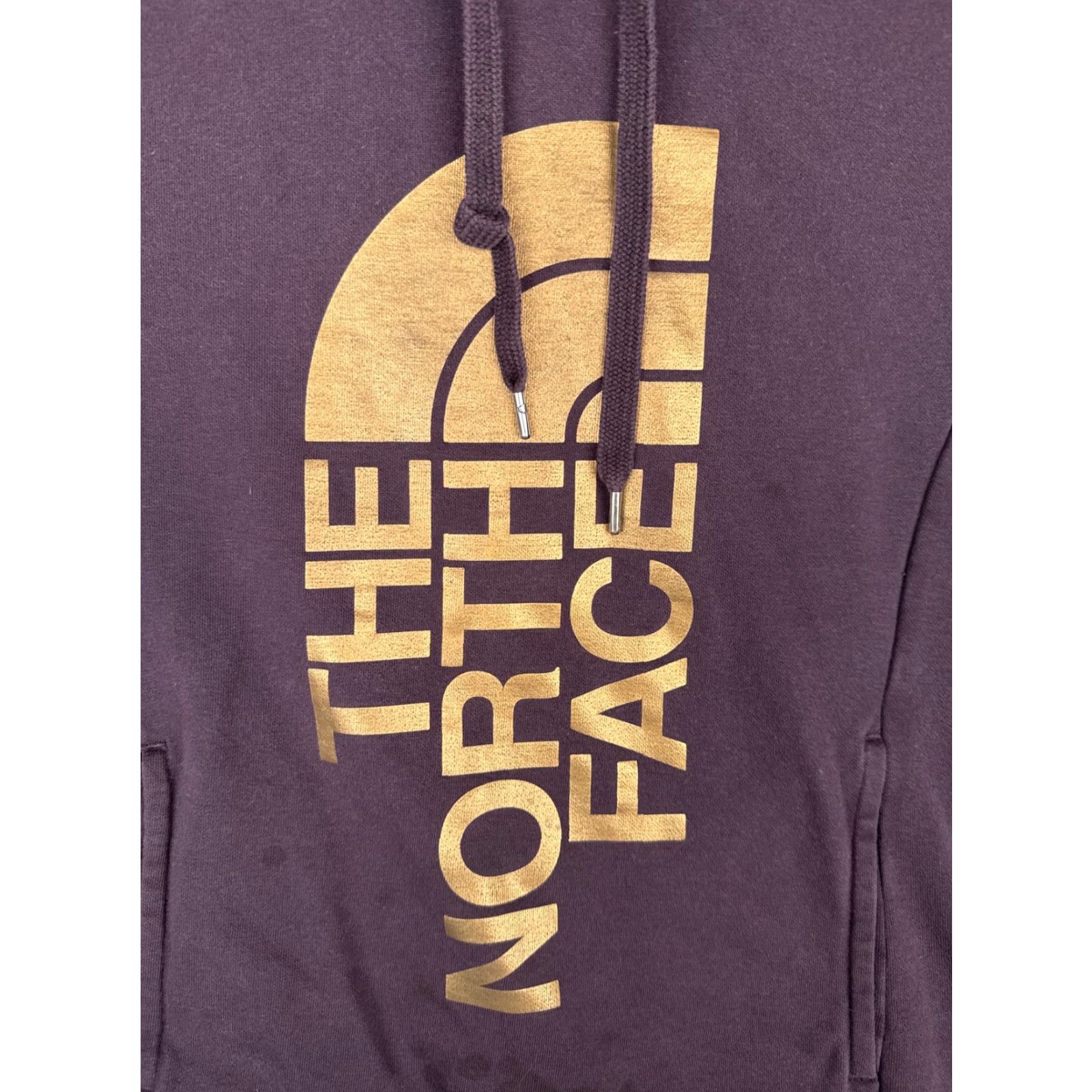 The North Face The North Face Hoodie Womens Medium Purple Pullover Logo Fleece Sweatshirt Size M / US 6-8 / IT 42-44 - 6 Thumbnail