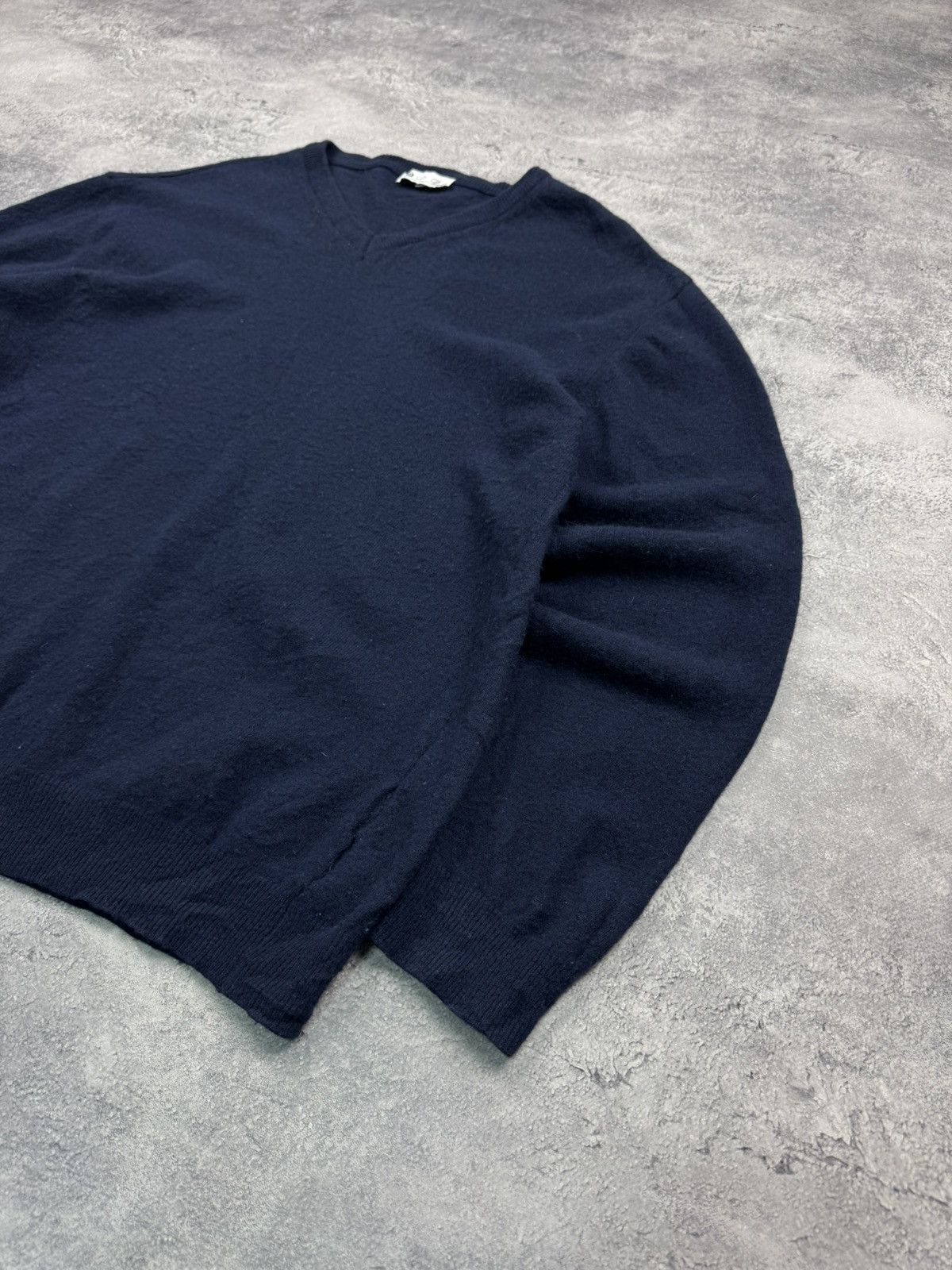Loro Piana Loro Piana Lana Wool Blue Sweater Luxury Size US M / EU 48-50 / 2 - 4 Thumbnail