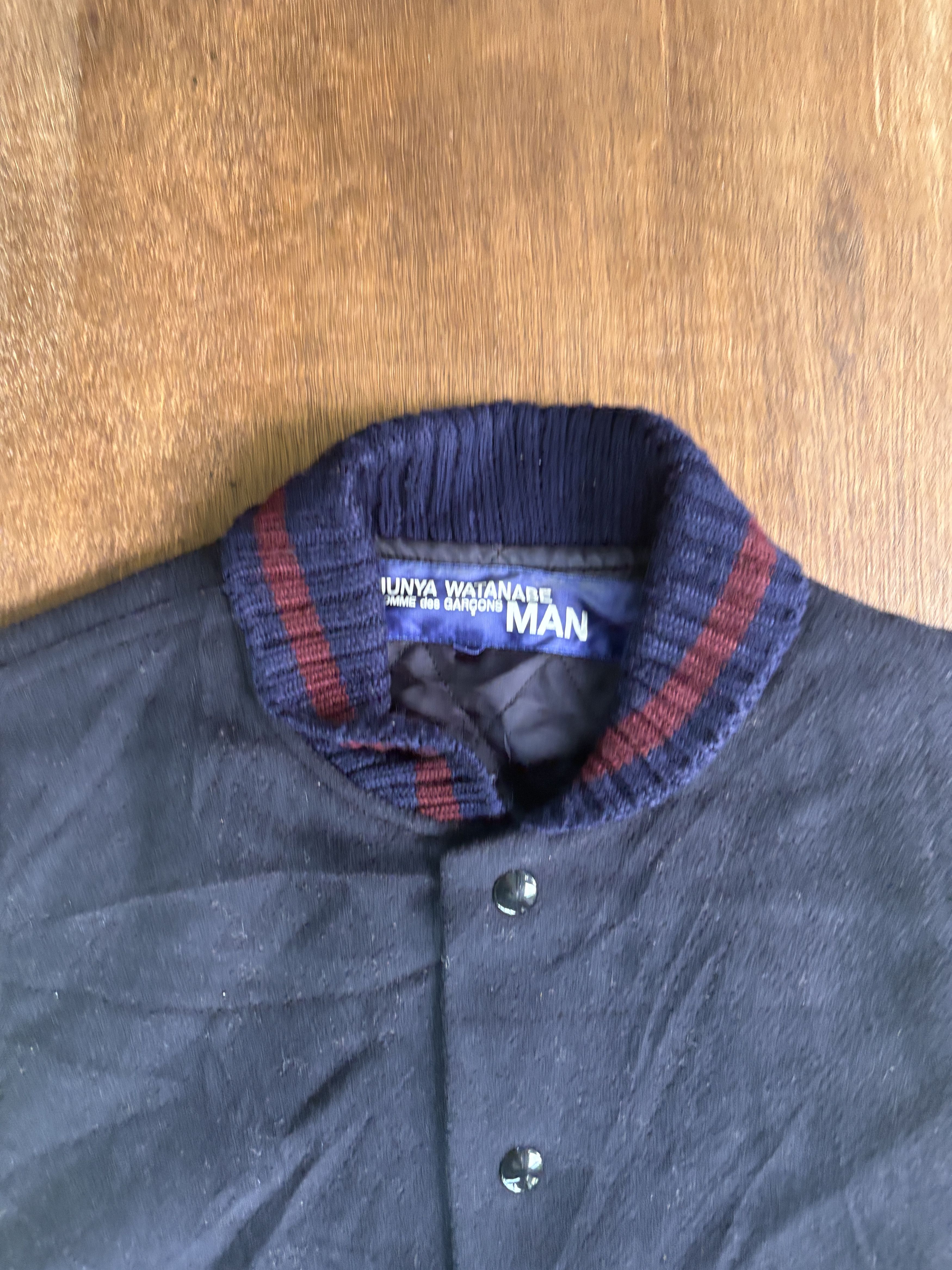 Junya Watanabe Junya Watanabe CDG Man Varsity Jacket 2002 Size US L / EU 52-54 / 3 - 11 Thumbnail