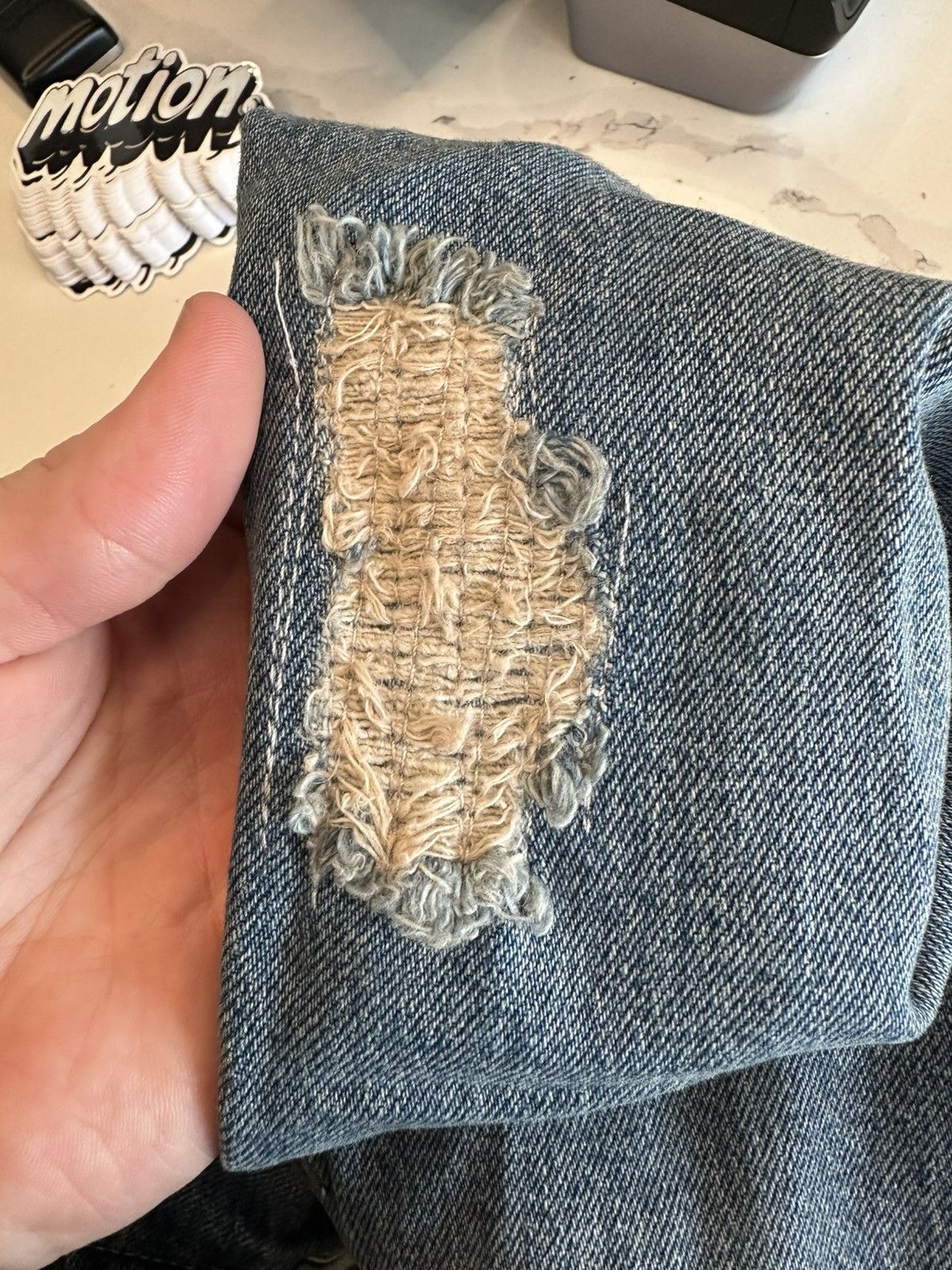 Ksubi Ksubi Stiched Denim Blue Size US 40 / EU 56 - 4 Thumbnail
