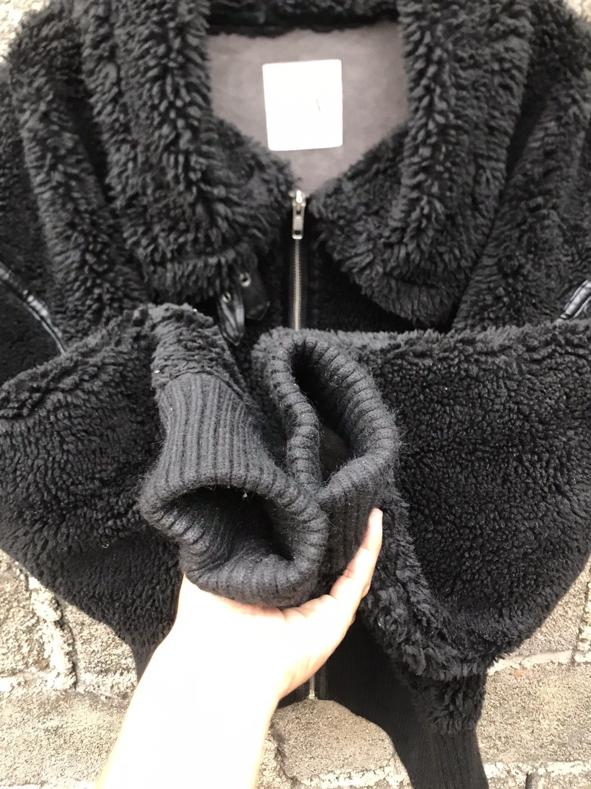 Japanese Brand 🔥Winter Fashion Gyda Oversize Shearling Bomber Jacket Size US M / EU 48-50 / 2 - 7 Thumbnail