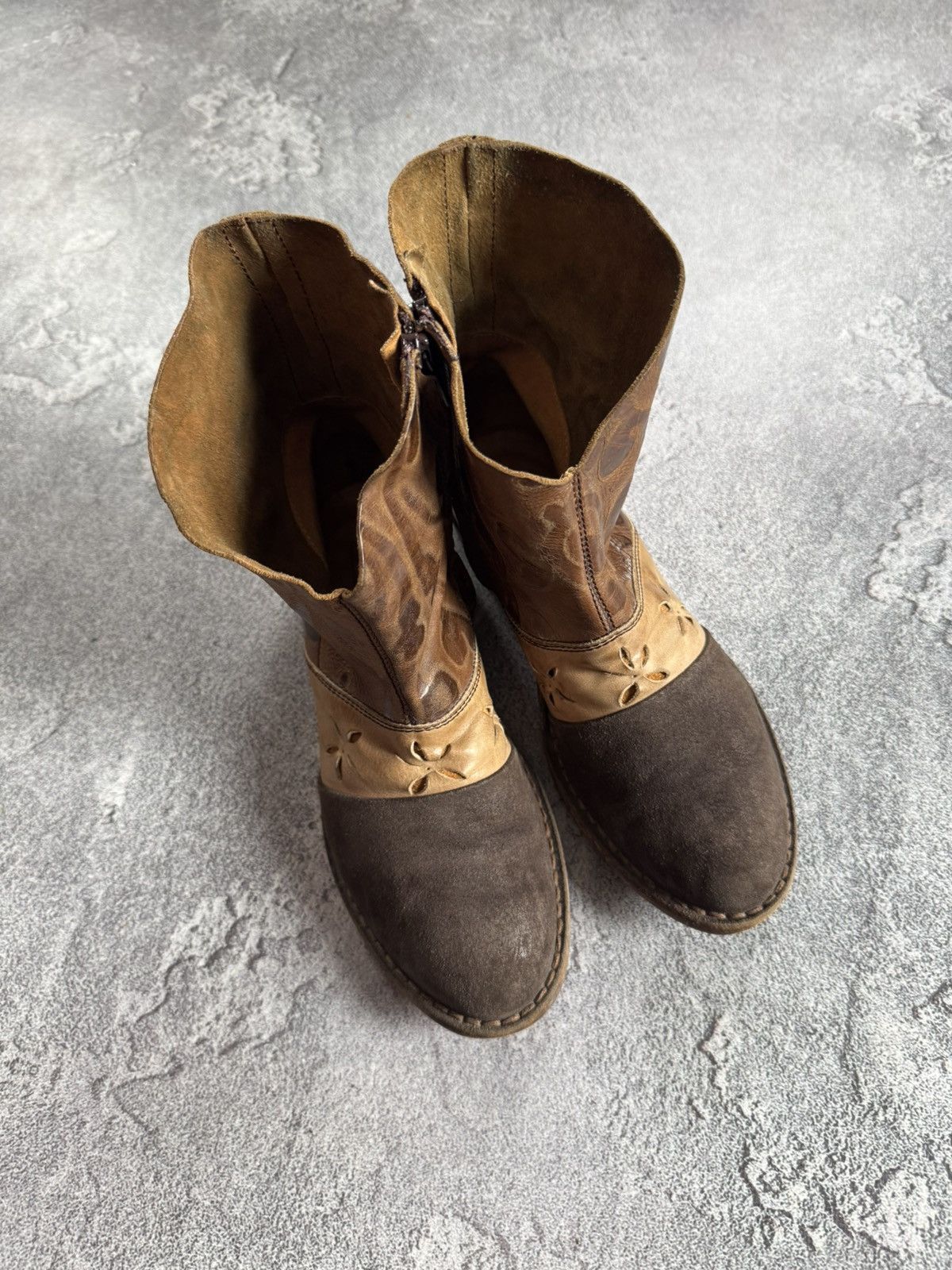 MoMA MOMA 38.5 wester cowboy shoes boots avantgarde retro Size US 8.5 / IT 38.5 - 18 Thumbnail