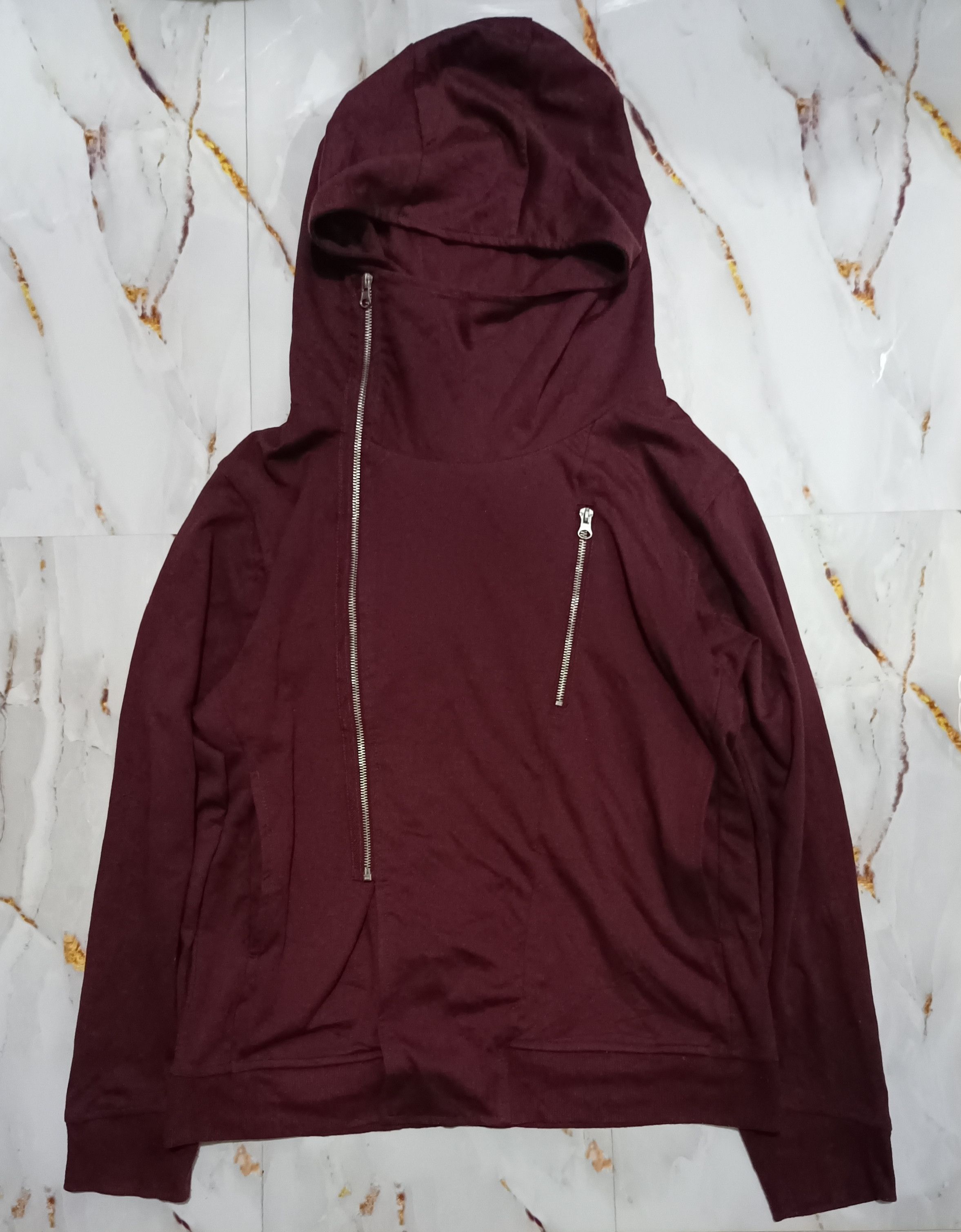 Ekam VKEI MAROON ASYMMETRIC SWEATER Size US M / EU 48-50 / 2 - 2 Thumbnail