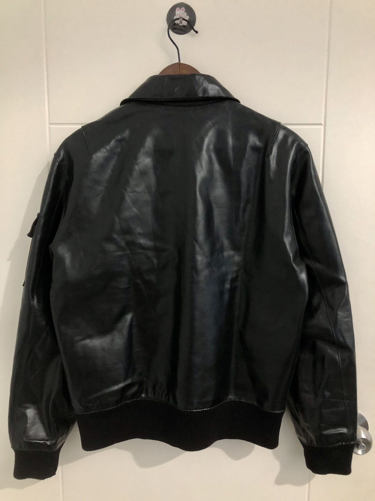 Katharine Hamnett London Y2K KATHARINE HAMNETT HORSE LEATHER JACKET (UNISEX) Size US S / EU 44-46 / 1 - 2 Thumbnail