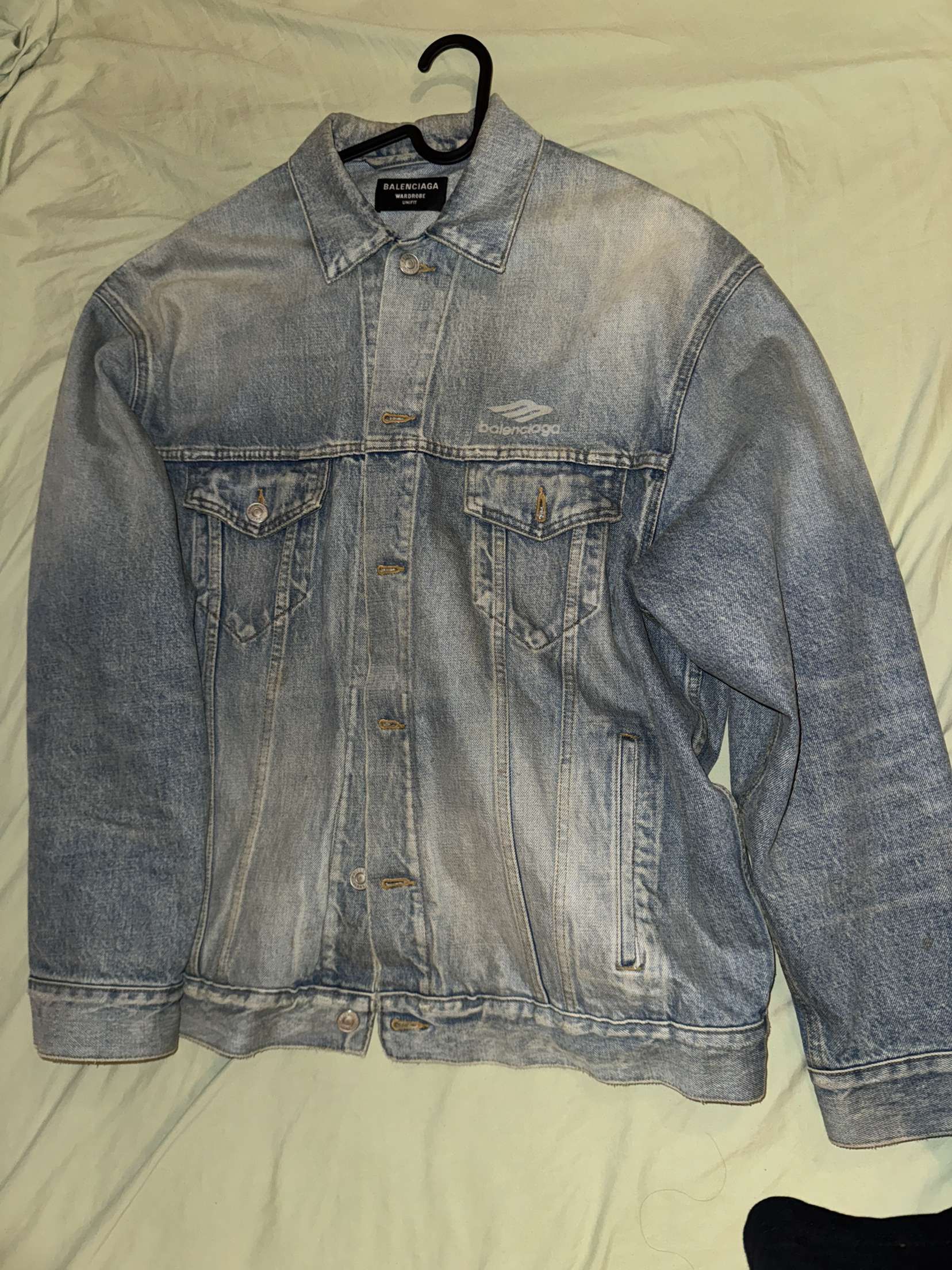 Balenciaga BNWT Balenciaga Oversized Kimono Judo Denim Jacket