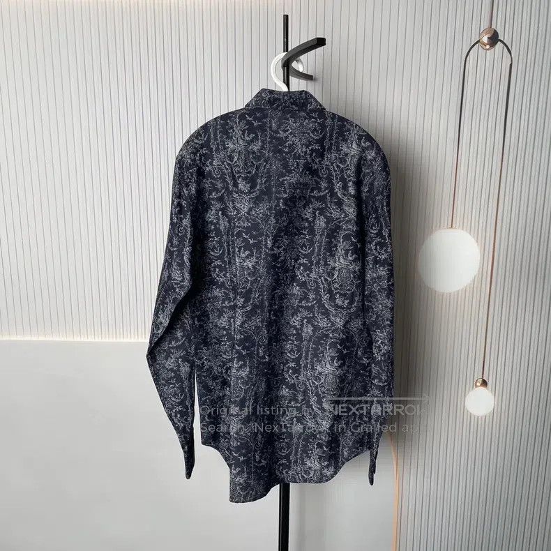 Dior Dior Size37 Flower shirt Size US XXS / EU 40 - 2 Thumbnail