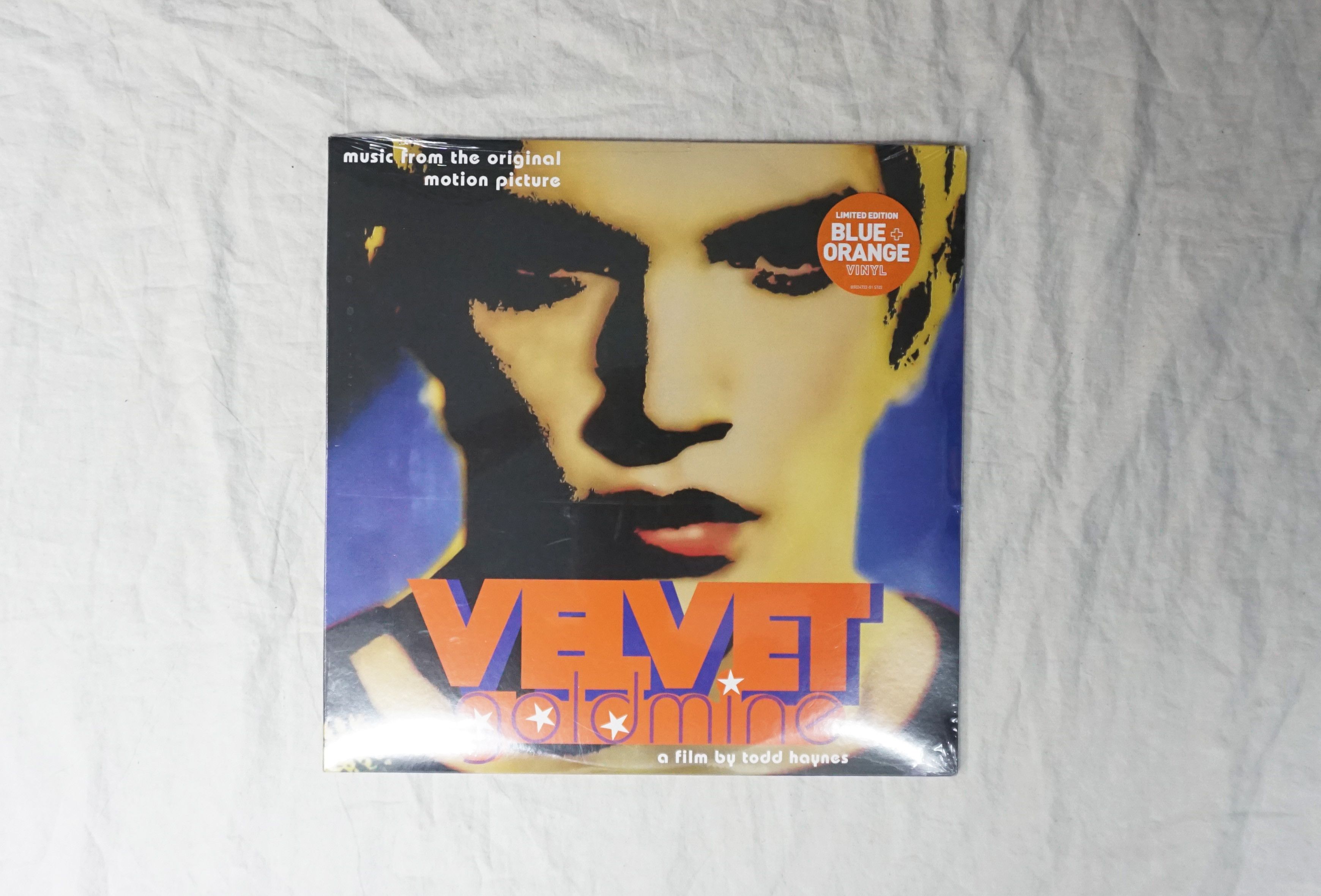 Velvet Velvet Goldmine Limited Edition Blue & Orange Vinyl Size ONE SIZE - 1 Thumbnail