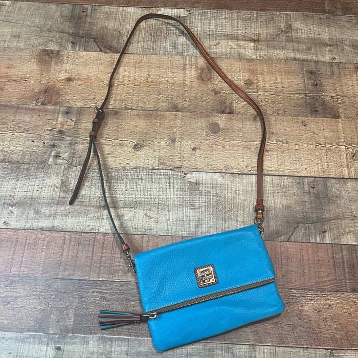 Dooney & Bourke Dooney & Bourke Pebble Grain Leather Foldover Zip