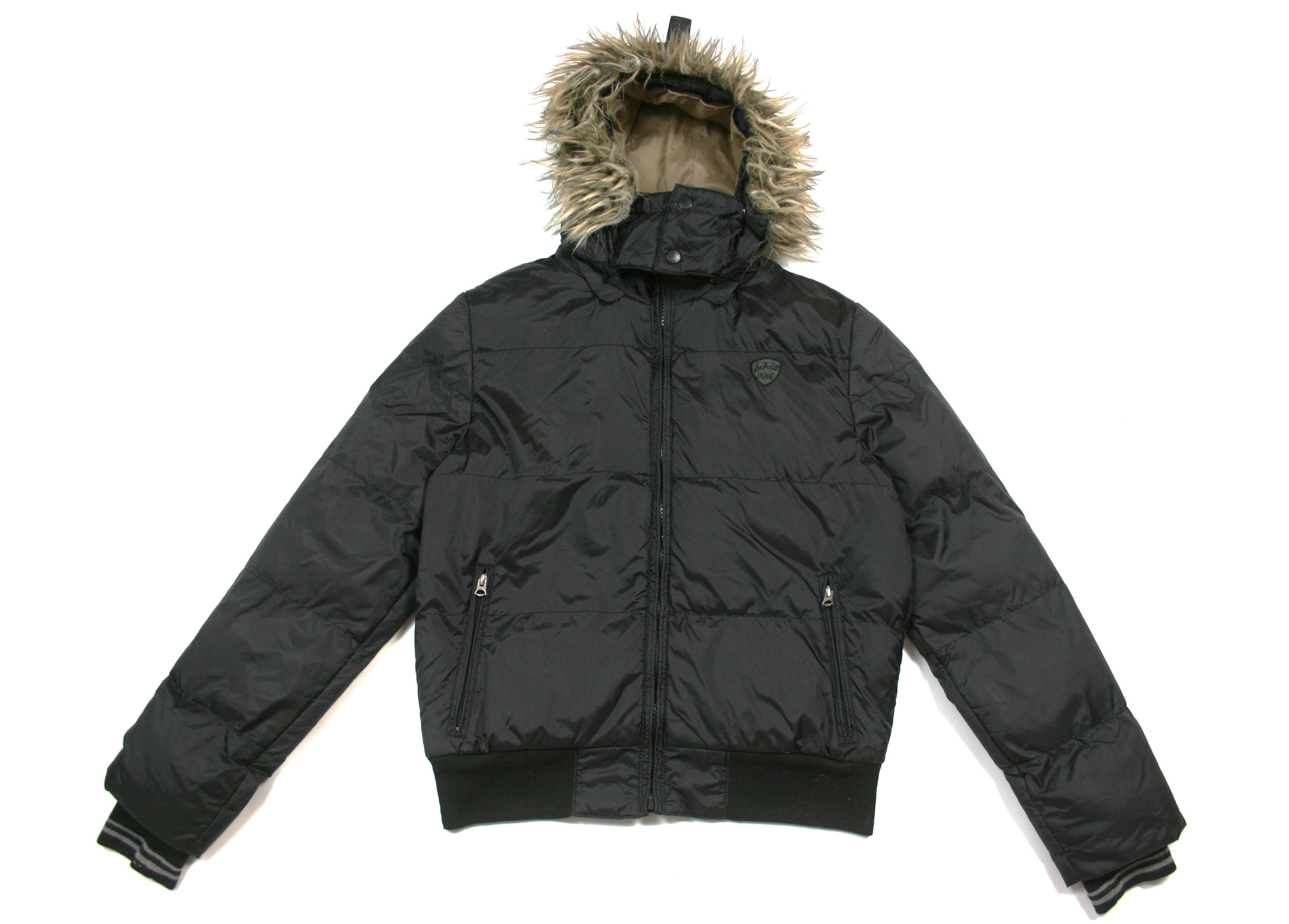 Schott 00S Logo Y2K Puffer Bomber Jacket Vintage Size US M / EU 48-50 / 2 - 1 Thumbnail