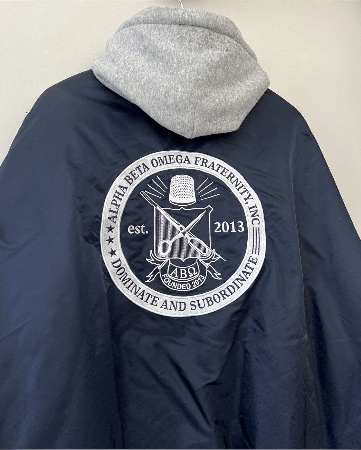 Vetements Vetements Reversible Fraternity Alpha Beta Bomber Jacket Size US L / EU 52-54 / 3 - 10 Thumbnail