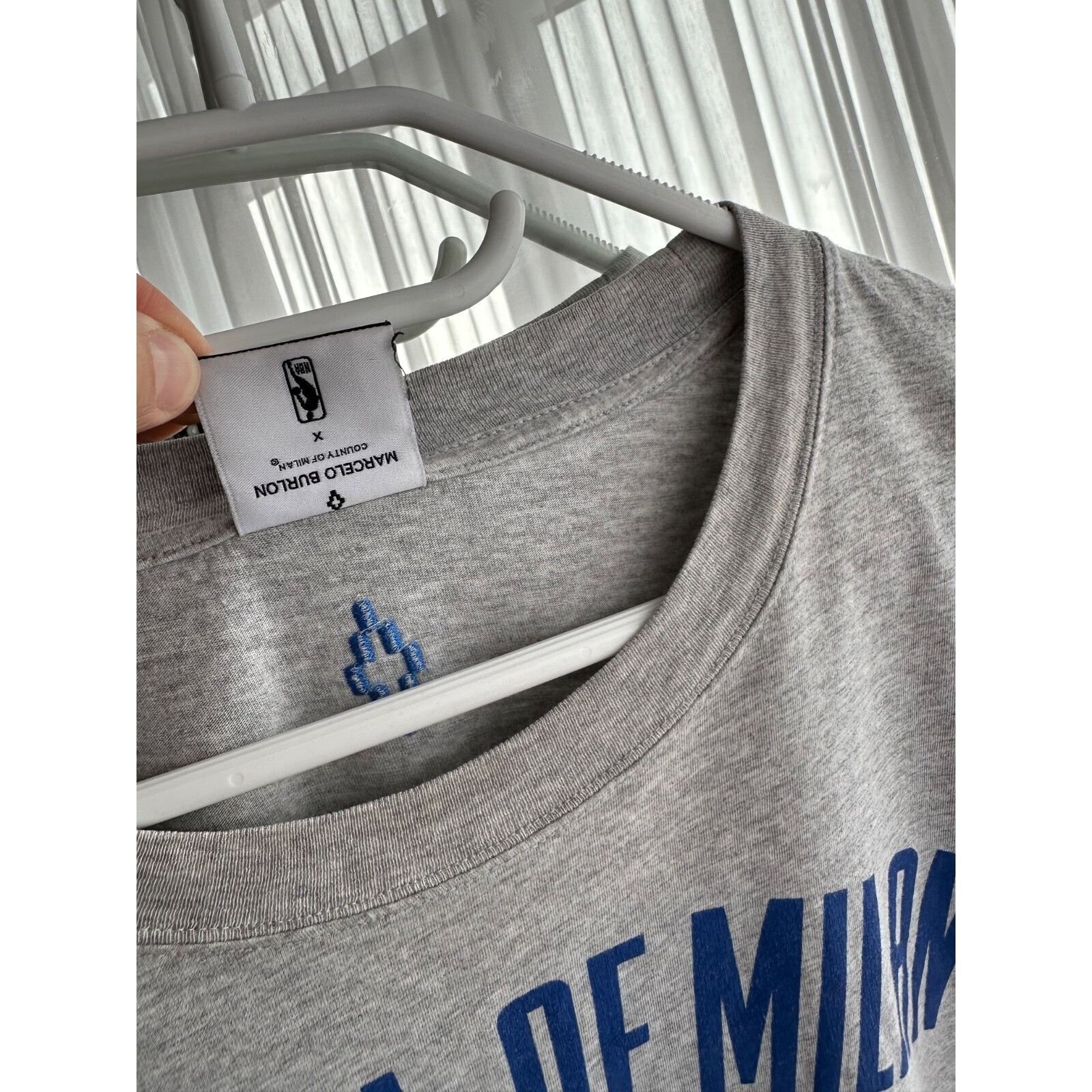 Marcelo Burlon VTG Marcelo Burlon County of Milan x NBA Big Logo T-shirt Size US XL / EU 56 / 4 - 6 Thumbnail