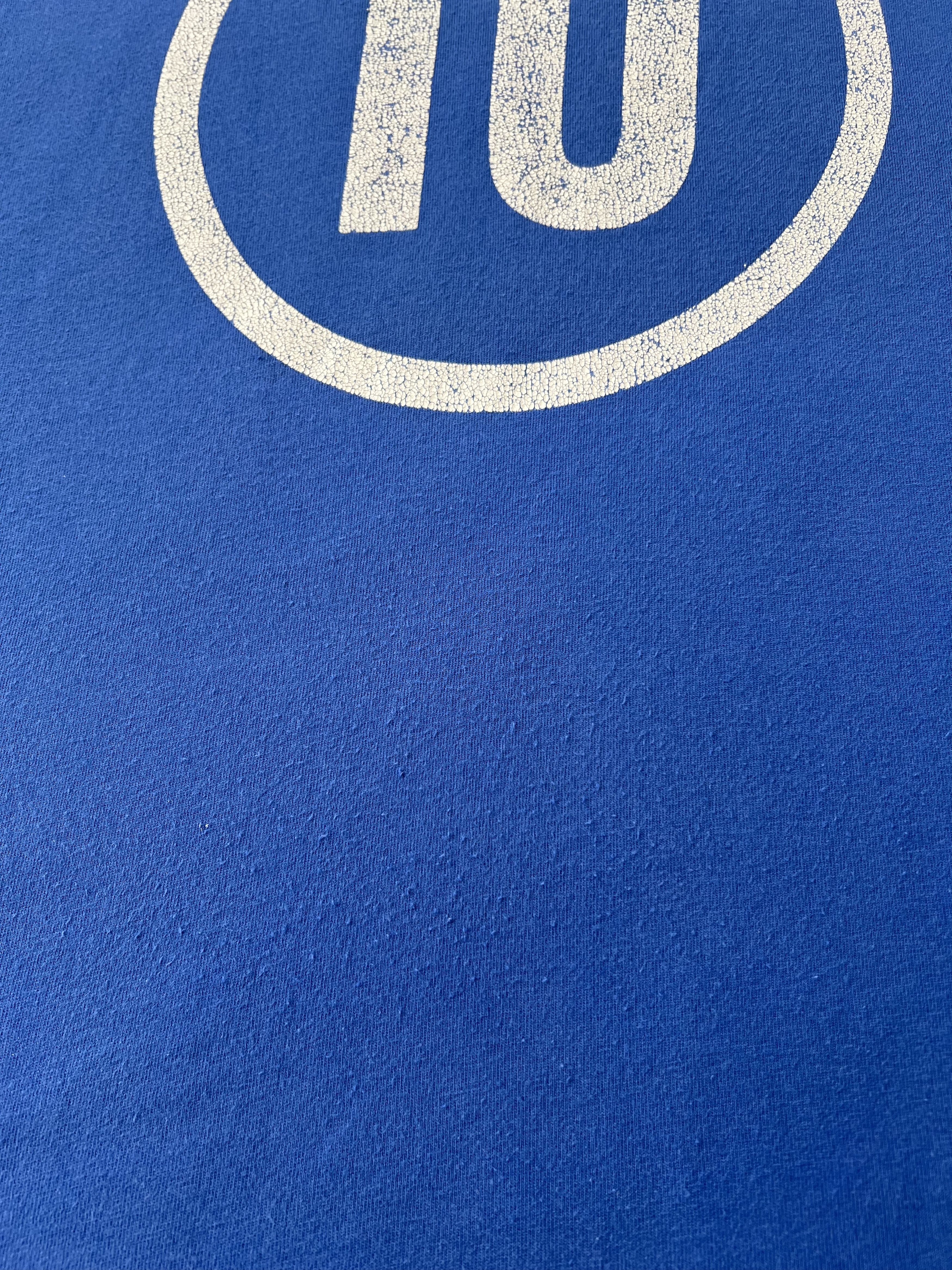 Nike Vintage 2000s Nike Italia Italy Totti #10 Blue T-shirt Size US M / EU 48-50 / 2 - 11 Thumbnail