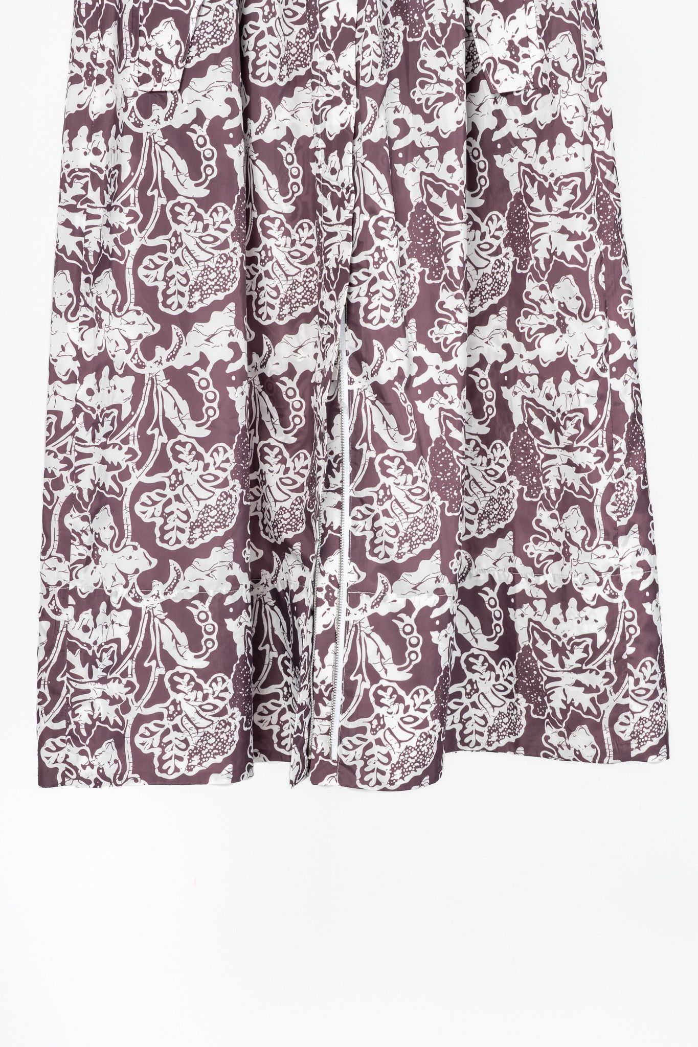 Tibi Tibi Cinnamon Multi Recycled Nylon Batik Full Skirt Size 26" / US 2 / IT 38 - 6 Thumbnail
