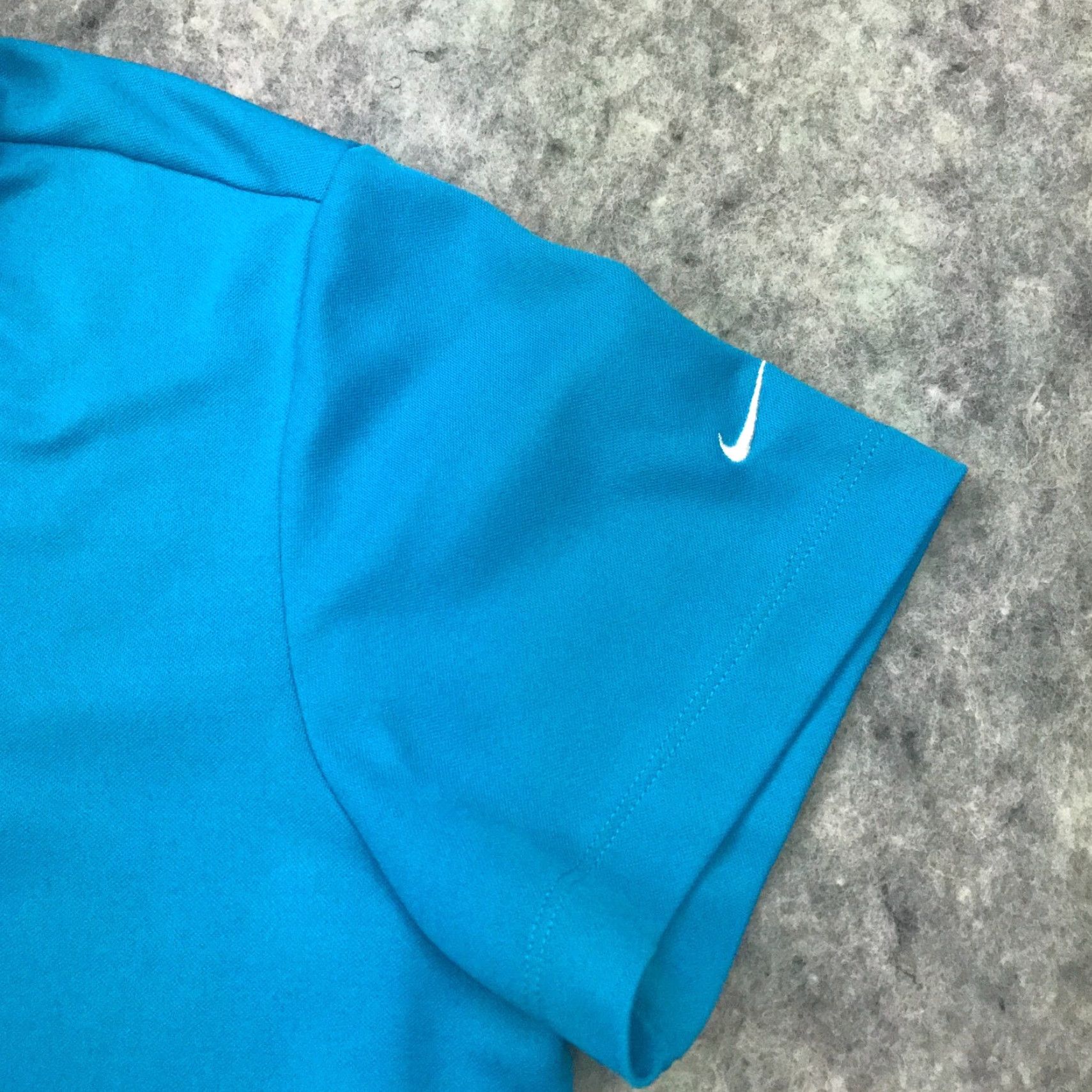 Nike Nike Golf Polo Extra Large Blue Dri-Fit Custom Embroidered Shirt Womens Size XL / US 12-14 / IT 48-50 - 5 Thumbnail