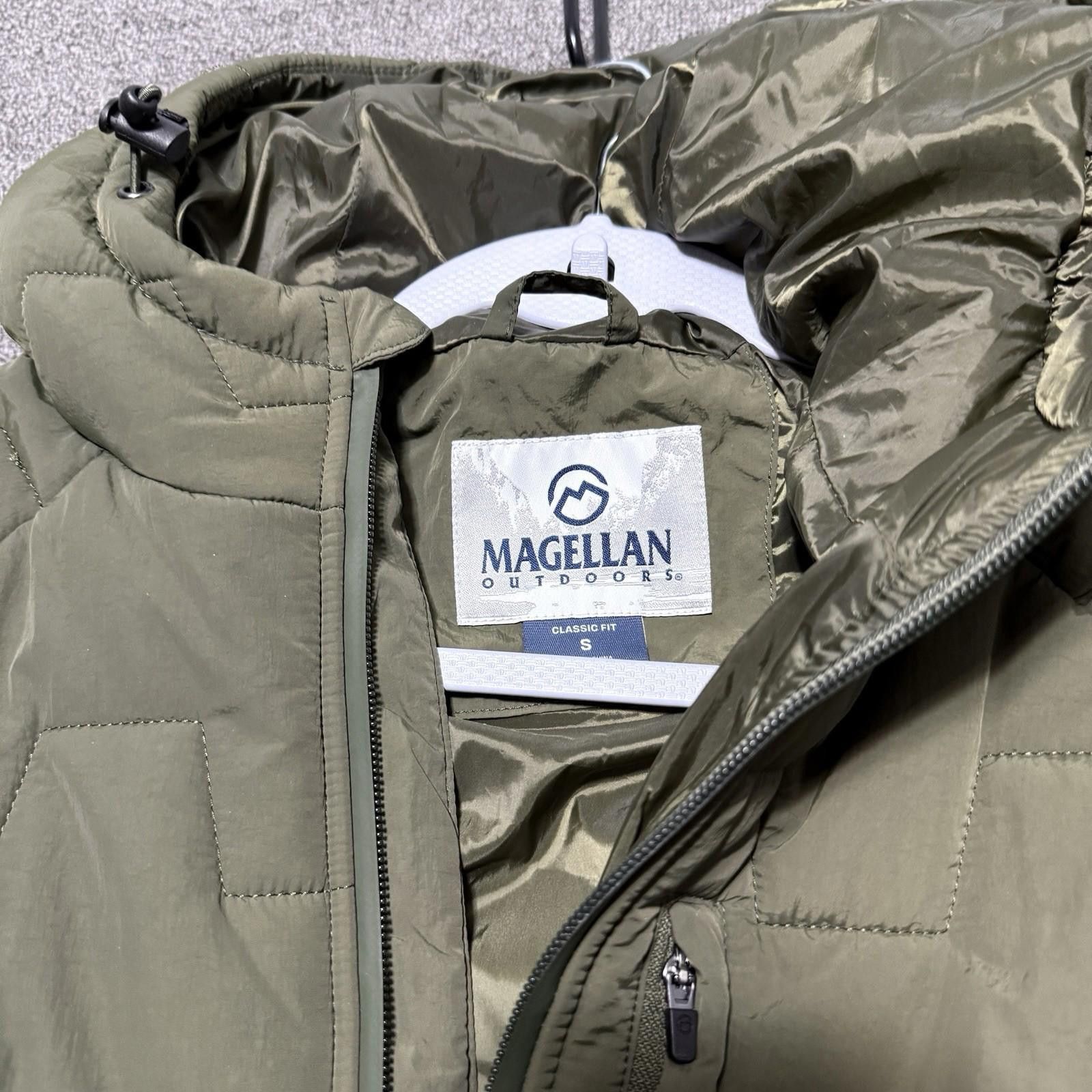 Other Magellan Puffer Coat Olive Green Water Resistant Mens Small Size US S / EU 44-46 / 1 - 3 Thumbnail