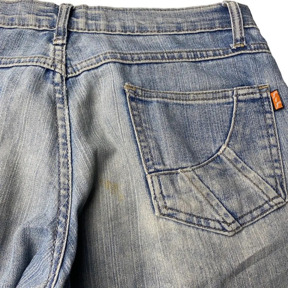 Vintage 2000's Fif Flared Seawash Baggy Jeans Size US 28 / EU 44 - 11 Thumbnail