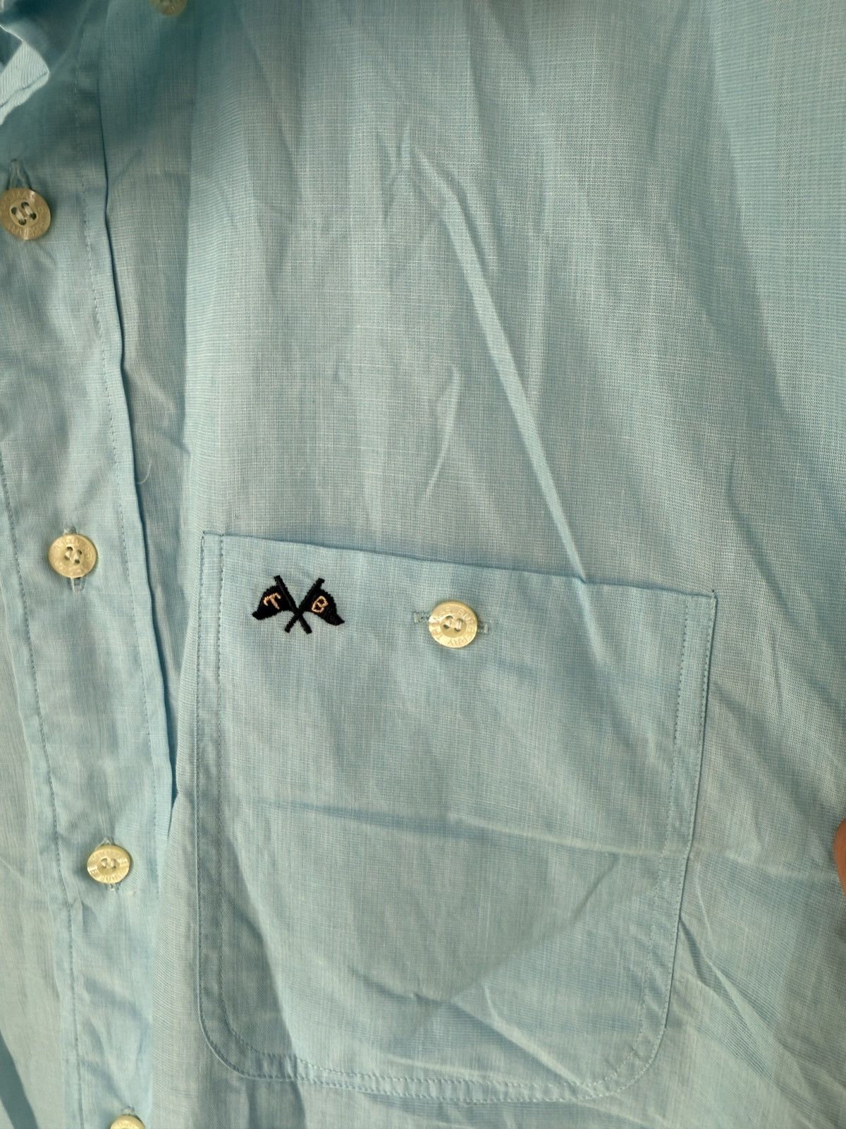 Burberry Thomas burberry shirt vintage tonal Size US XL / EU 56 / 4 - 4 Thumbnail