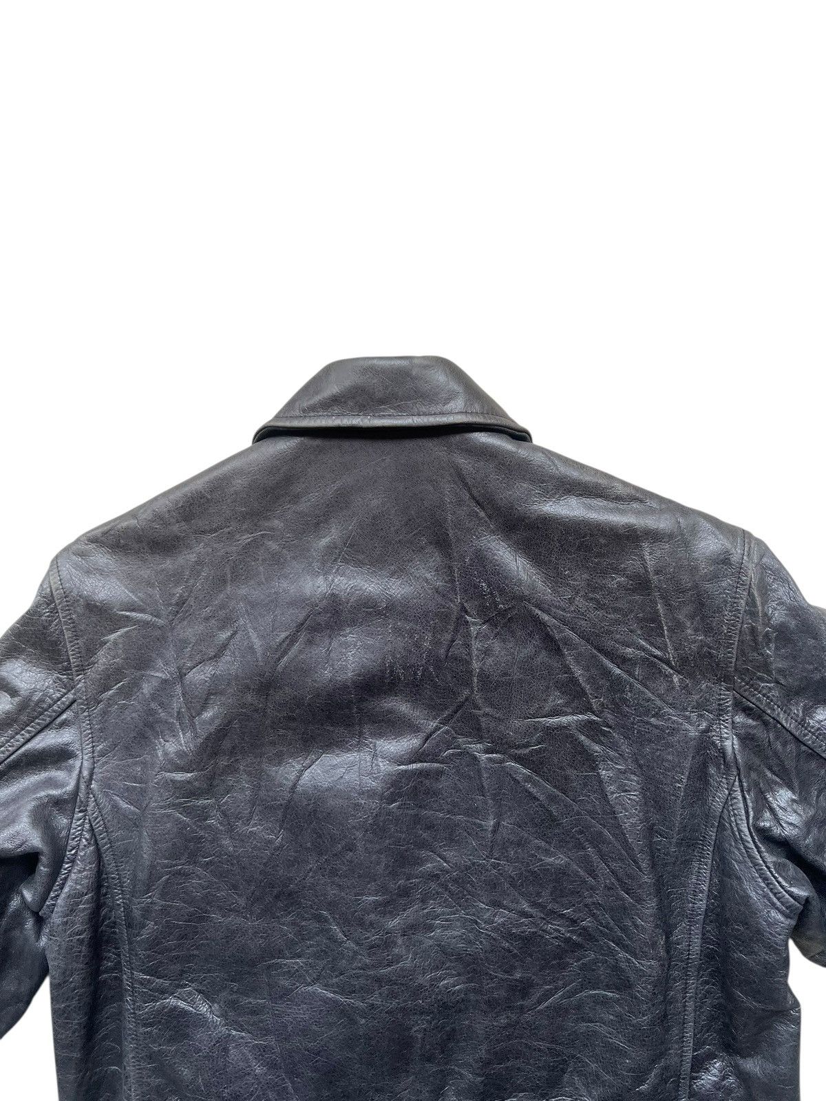 Avirex Vintage 2000s Y2K Avirex Cowhide Leather Sports Jacket Size US S / EU 44-46 / 1 - 17 Thumbnail