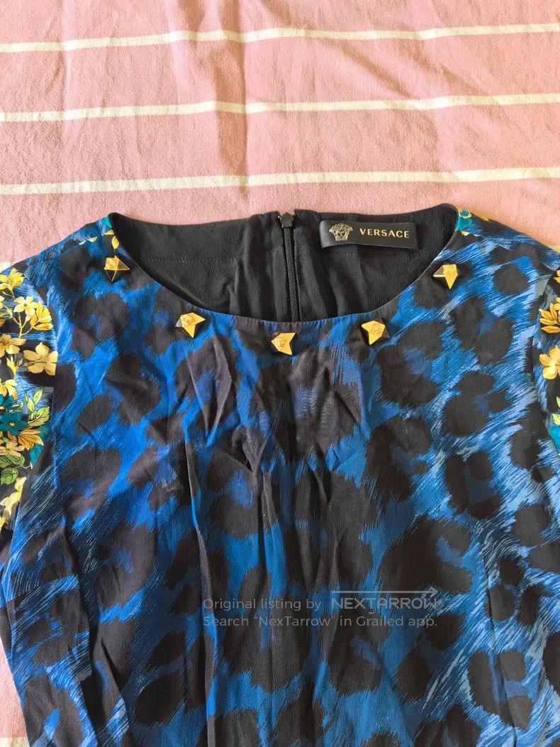 Versace Versace Silk dress Size S / US 4 / IT 40 - 2 Thumbnail