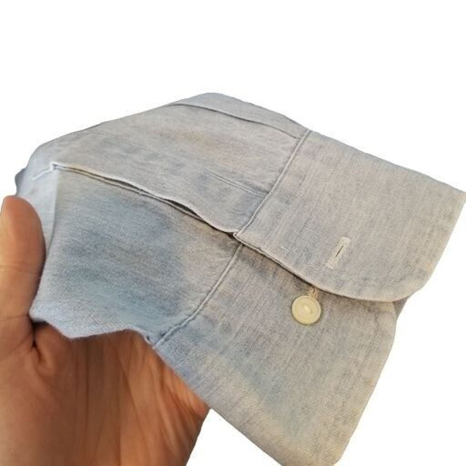 Ralph Lauren Vintage 80's Ralph Lauren Chaps Mens Denim Shirt 35 Classic Size US XXL / EU 58 / 5 - 4 Thumbnail