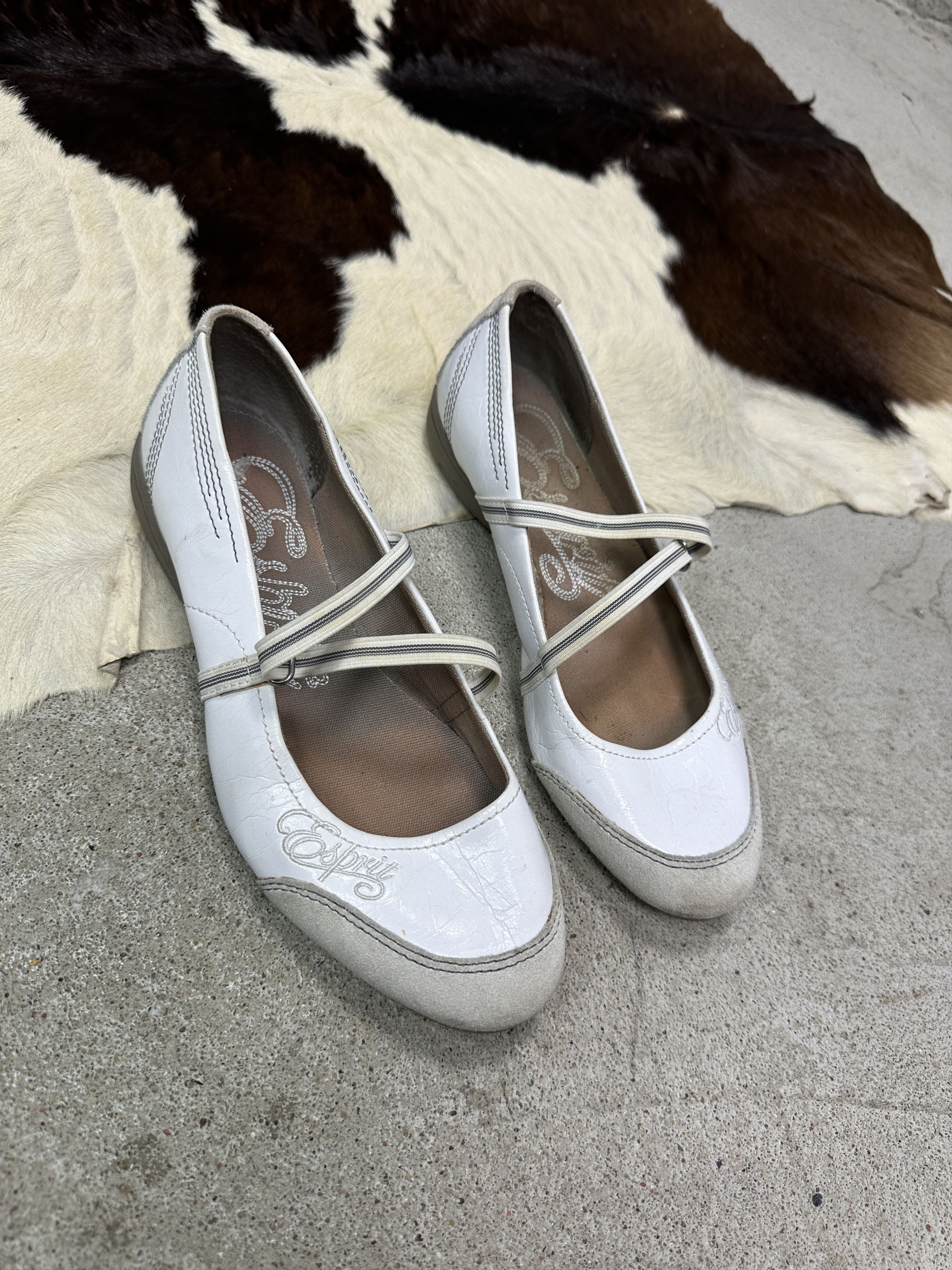 Esprit Vintage Streetwear Casual Straps Esprit Ballet Flats Y2K Size US 8 / IT 38 - 1 Thumbnail
