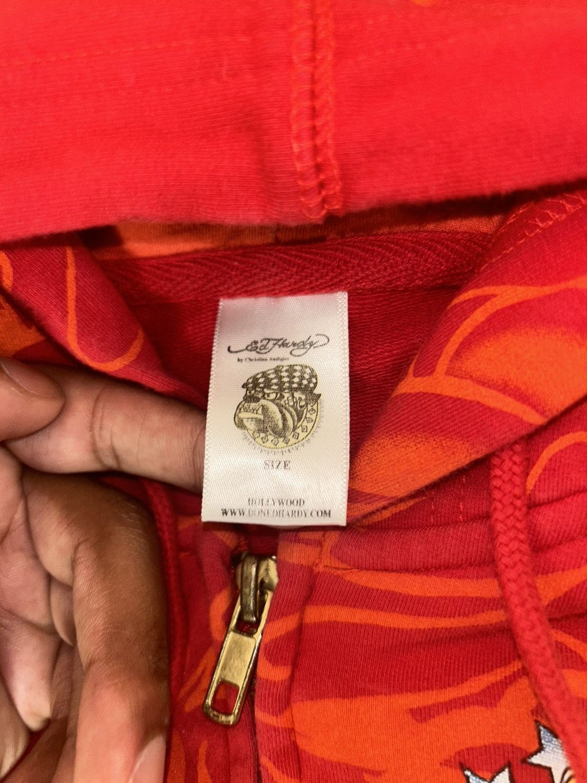 Ed Hardy Christian Audigier Vintage Ed Hardy Hoodie XS Size XS / US 0-2 / IT 36-38 - 7 Thumbnail
