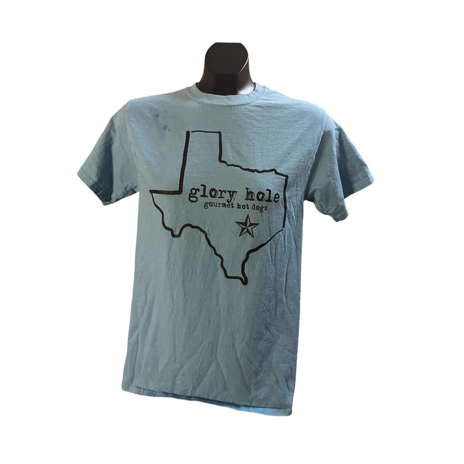 Hanes Glory Hole Gourmet Hot Dogs Texas T-Shirt – Size Small Size US S / EU 44-46 / 1 - 1 Thumbnail