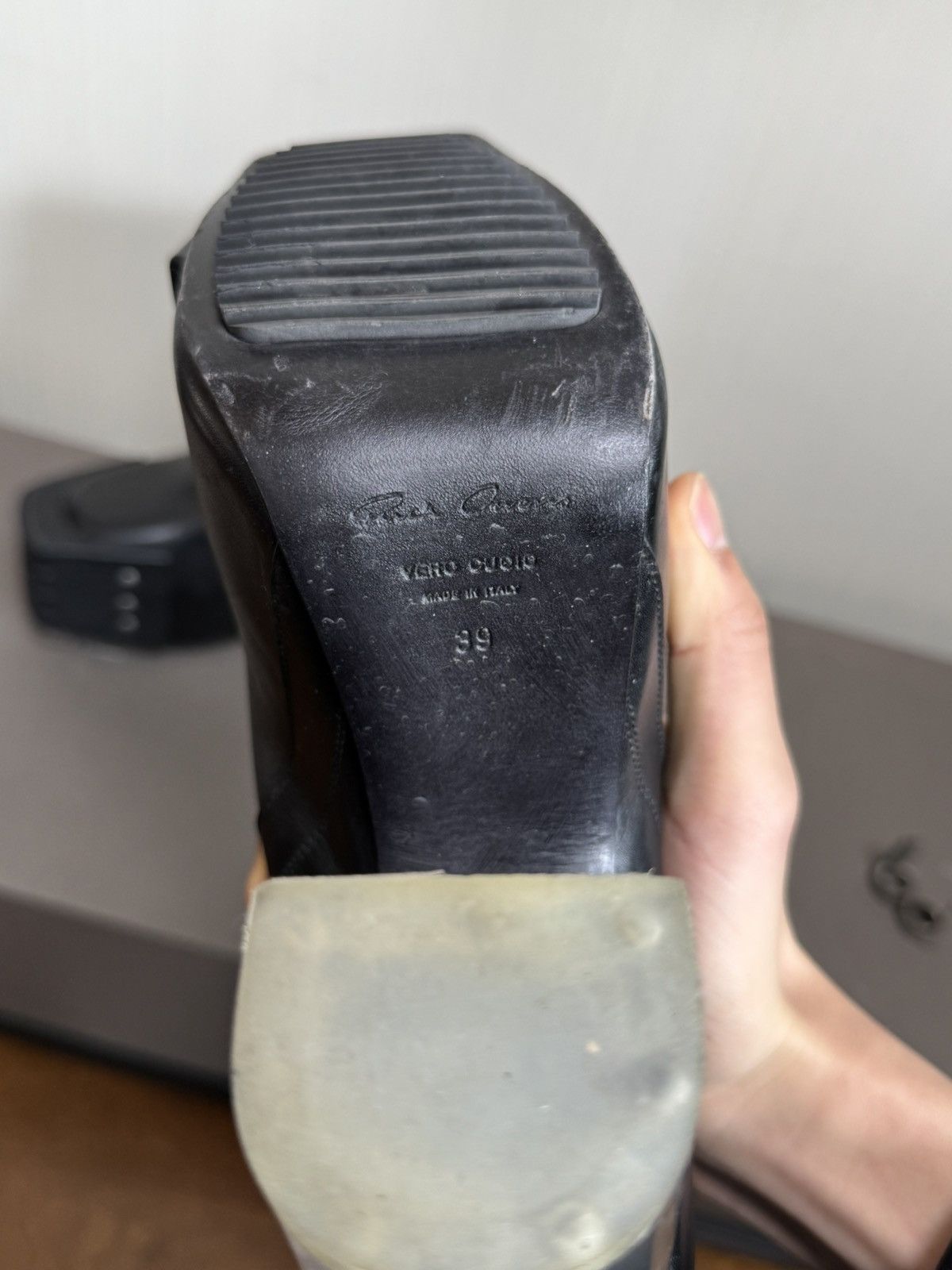 Rick Owens Rick owens 22FW KISS BOOTS SIZE39 Size US 6 / EU 39 - 4 Thumbnail