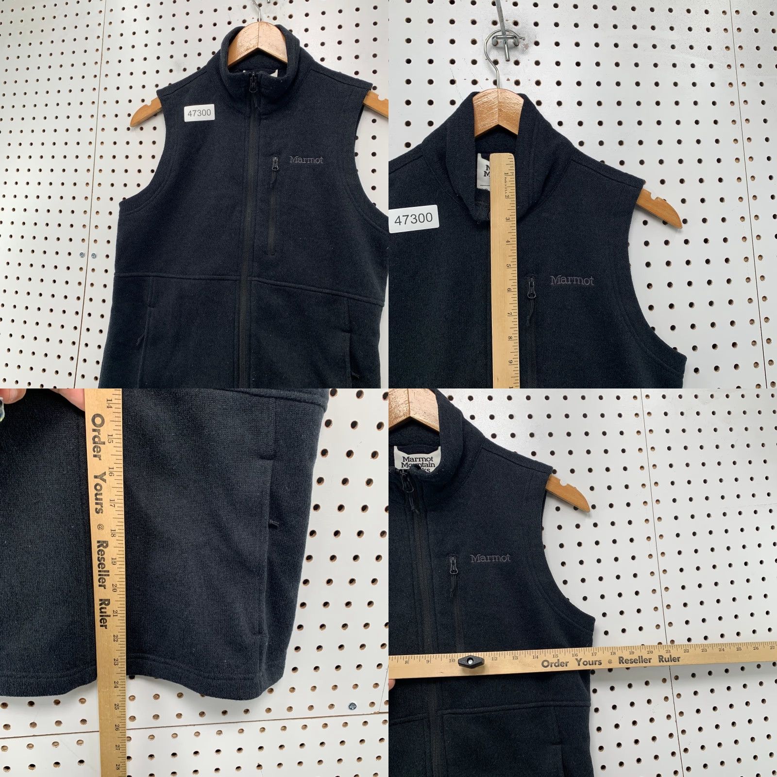 Marmot Marmot Fleece Vest Jacket Womens Small Black Outdoor Sleeveless Size S / US 4 / IT 40 - 8 Thumbnail