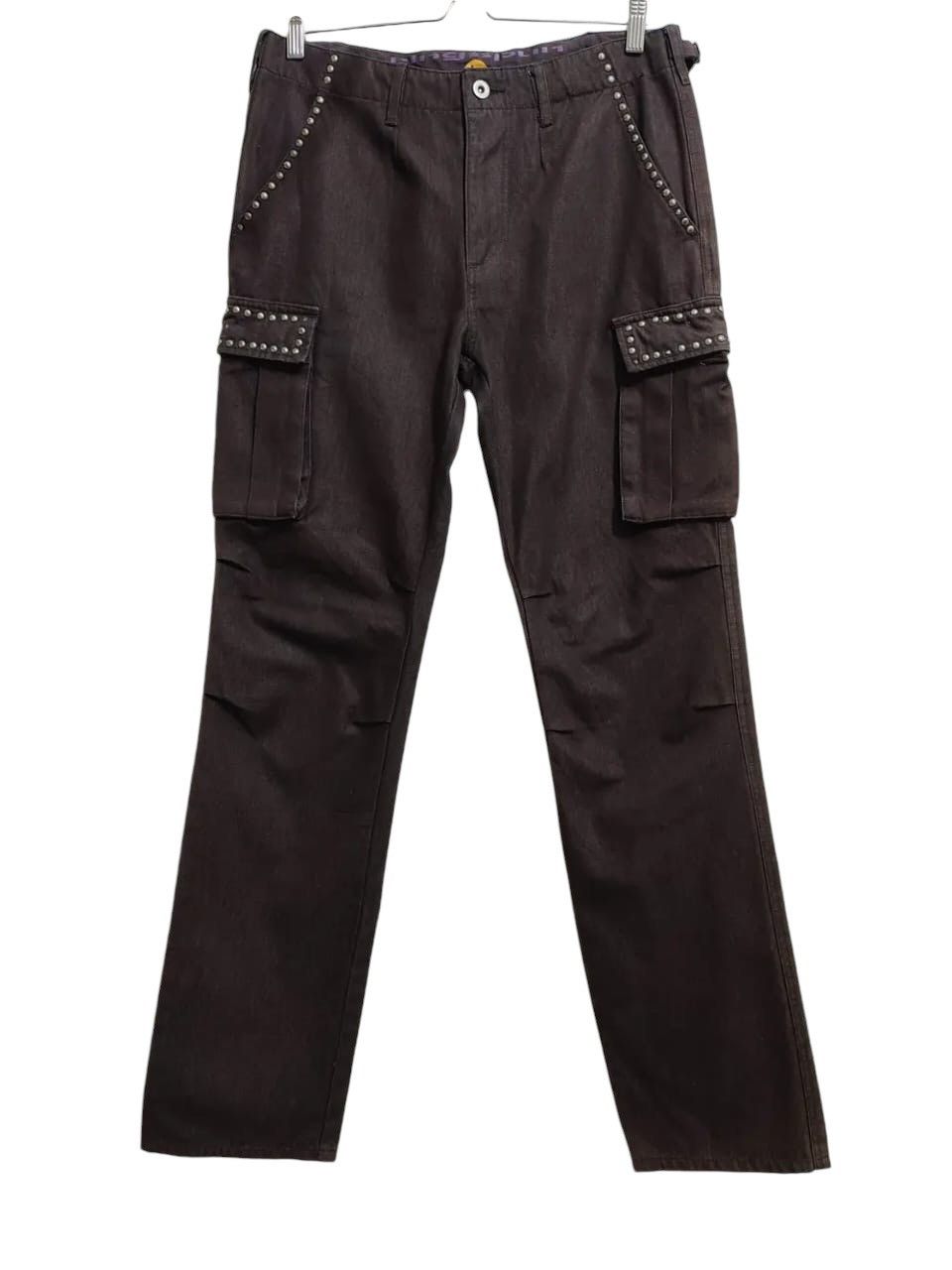 Ringspun Japanese Cargo Pants Studded Design