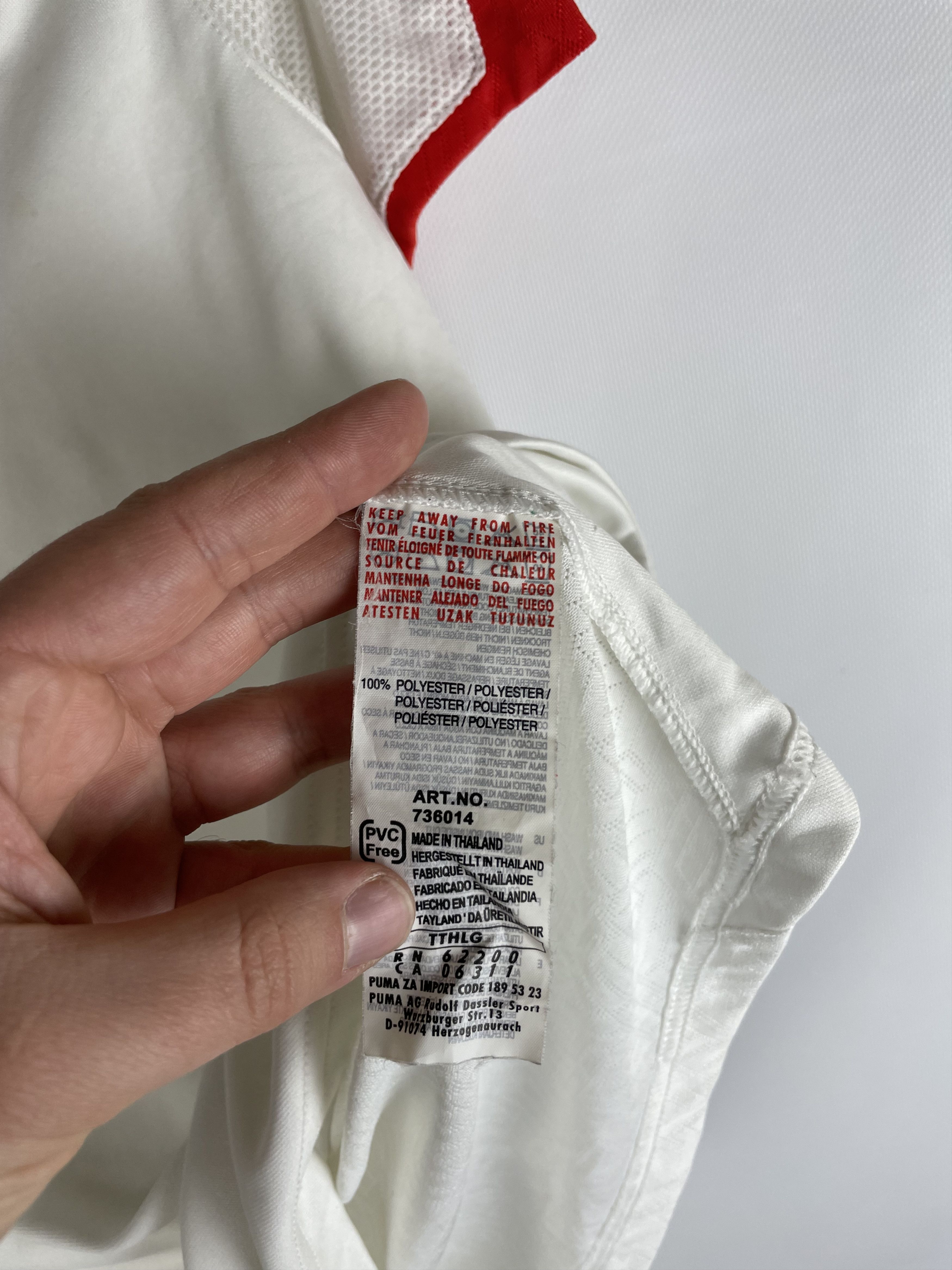 Puma Puma Federation Tunisienne T-shirt soccer jersey Size US M / EU 48-50 / 2 - 8 Thumbnail