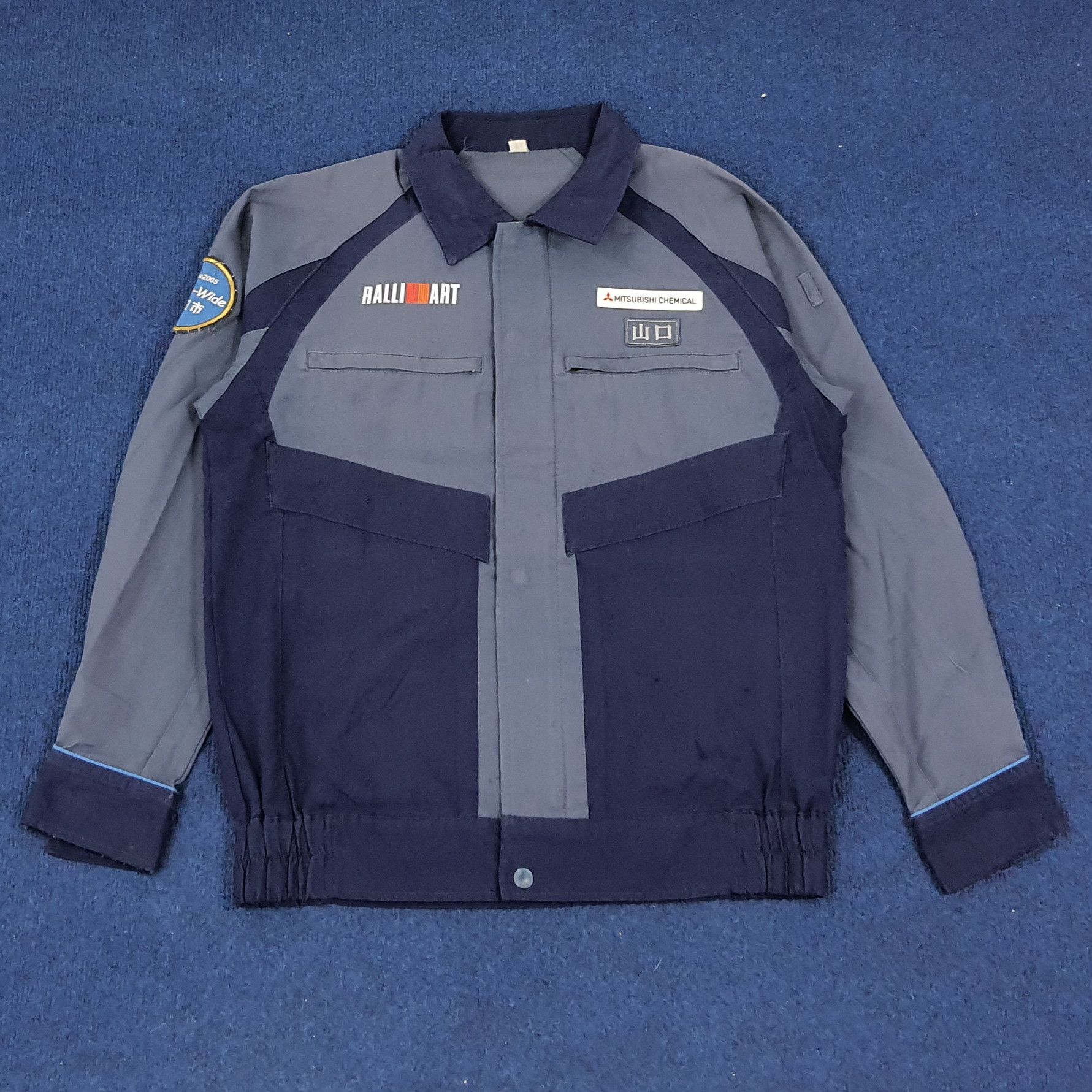Japanese Brand × Vintage Vintage Mitsubishi Ralli Art Japan Motorsports Brand Jacket Size US M / EU 48-50 / 2 - 3 Thumbnail