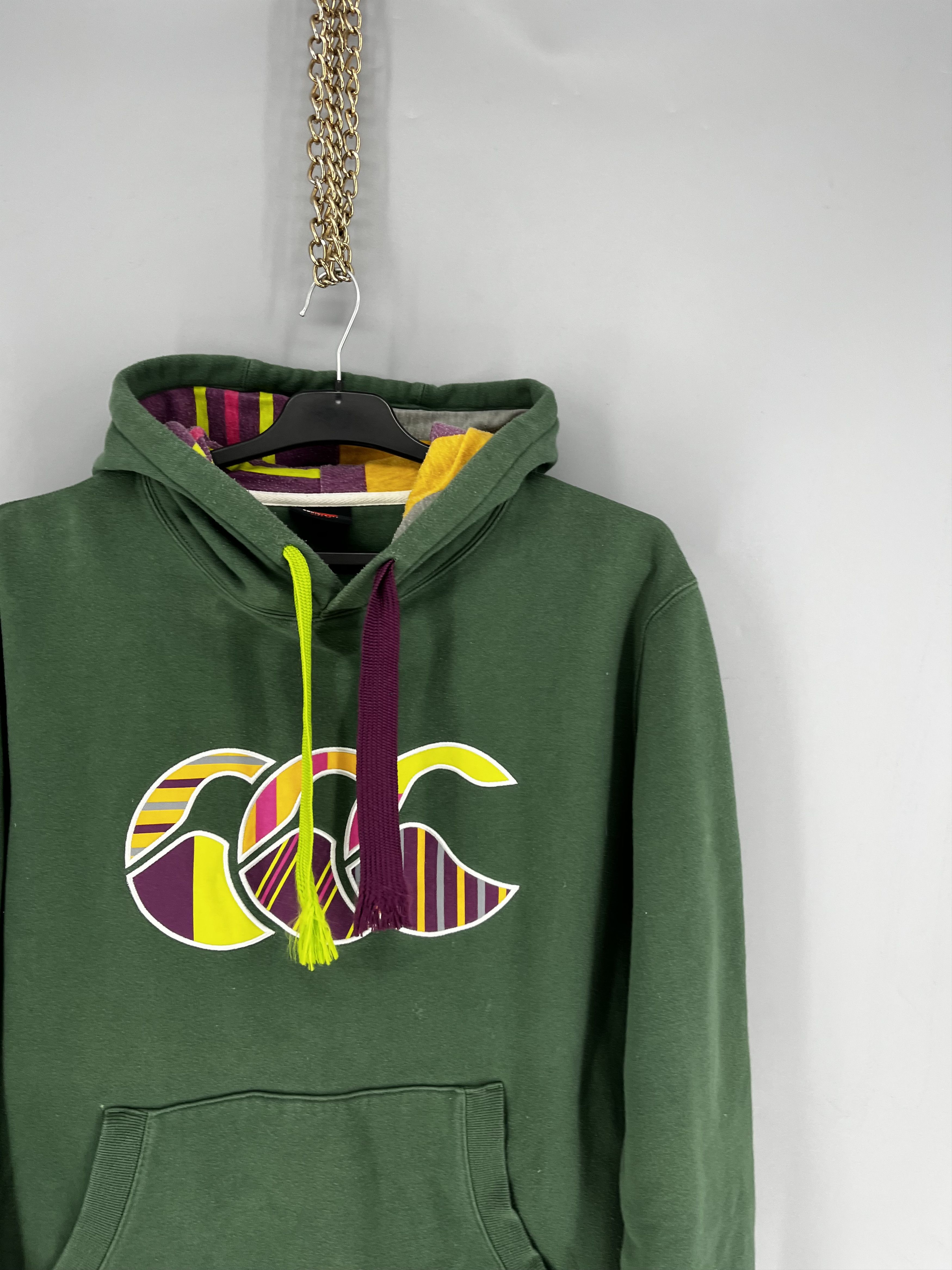 Other Vintage Canterbury Of New Zealand Rugby Green Hoodie M Size US M / EU 48-50 / 2 - 5 Thumbnail