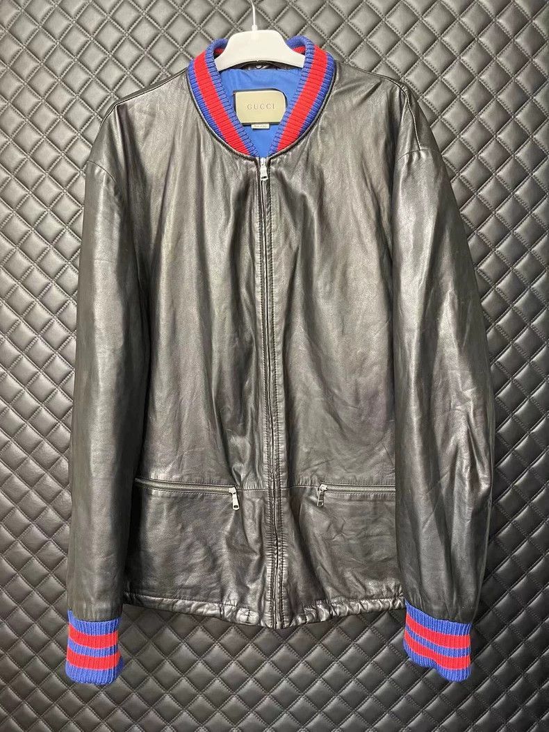 Gucci Stylish Gucci Leather Jacket for Sale-2506 Size US M / EU 48-50 / 2 - 1 Thumbnail