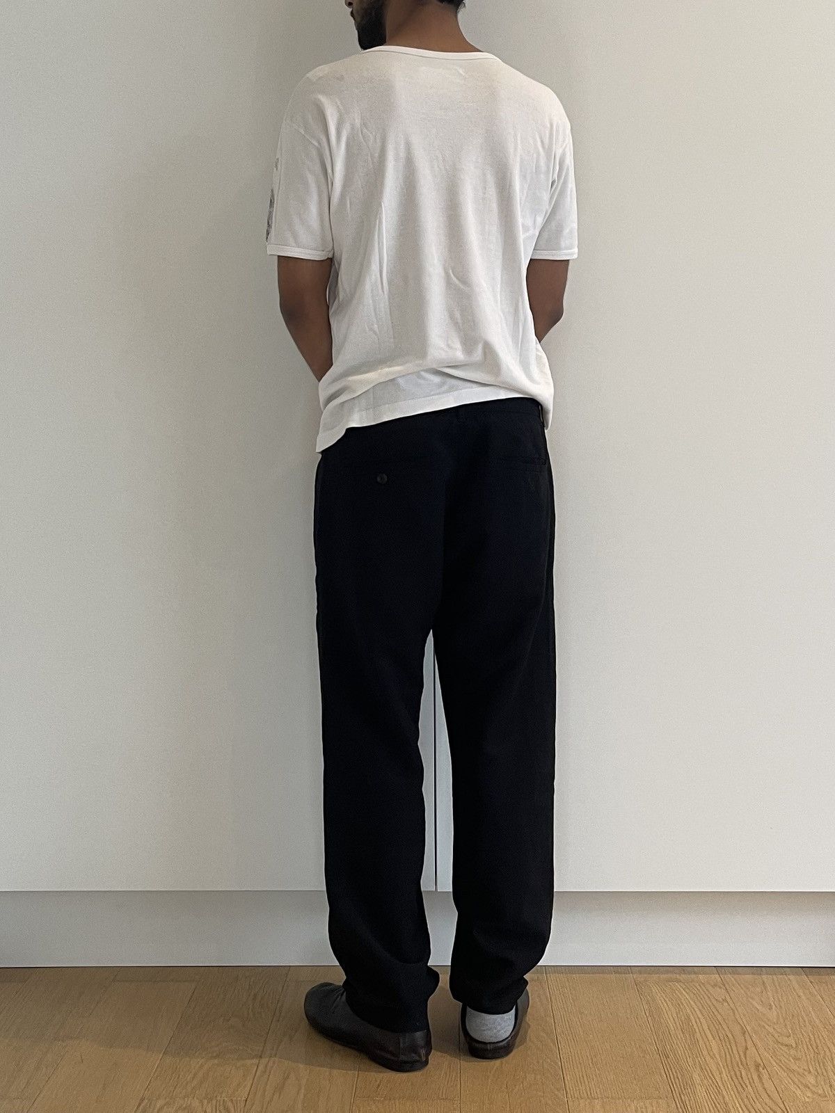 Maison Margiela Maison Margiela FW03 Artisanal 10 0 Painted White T-Shirt Size US M / EU 48-50 / 2 - 7 Thumbnail