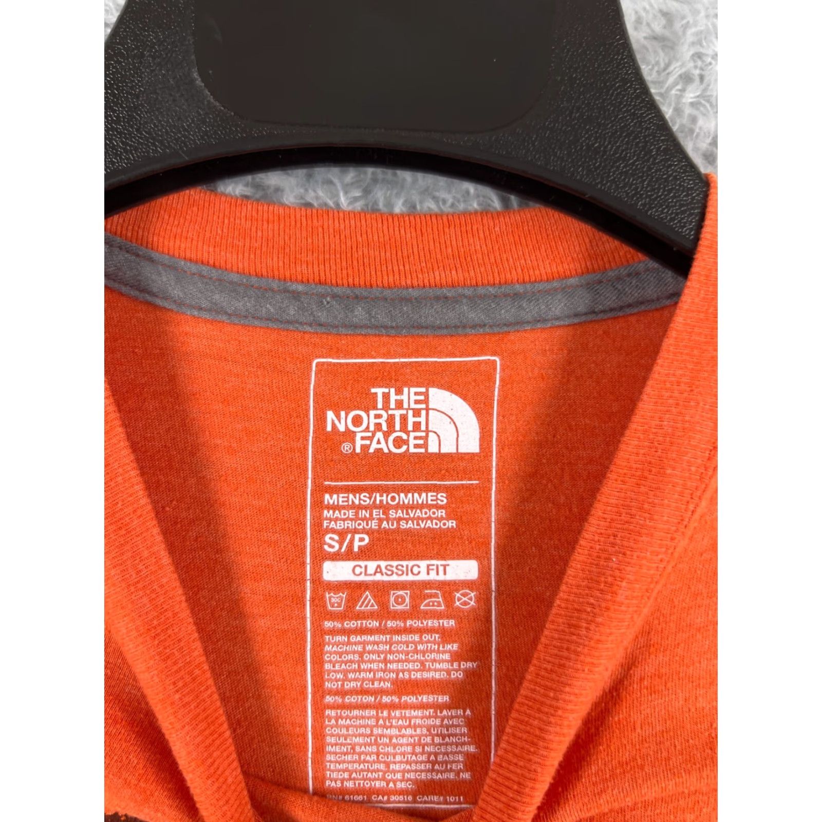 The North Face The North Face Shirt Men Small Orange Logo Short Sleeve Crew Neck Outdoor Size US S / EU 44-46 / 1 - 7 Thumbnail