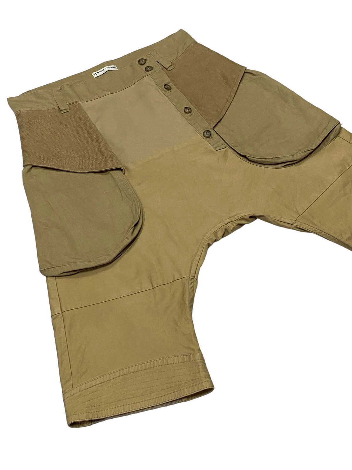 Issey Miyake × Japanese Brand × Tsumori Chisato Tsumori Chisoto By Issey Miyake Drop-Crotch Shorts Pants Size US 30 / EU 46 - 19 Thumbnail