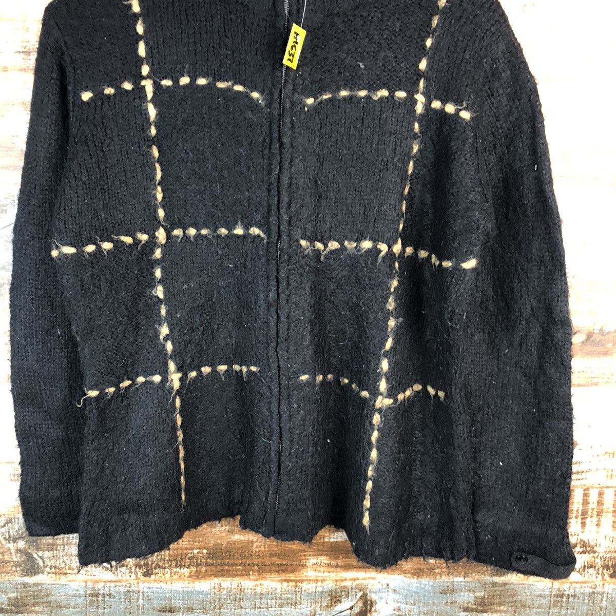 Homespun Knitwear × Japanese Brand DP International Black Knitwear #A1537 Size M / US 6-8 / IT 42-44 - 6 Thumbnail