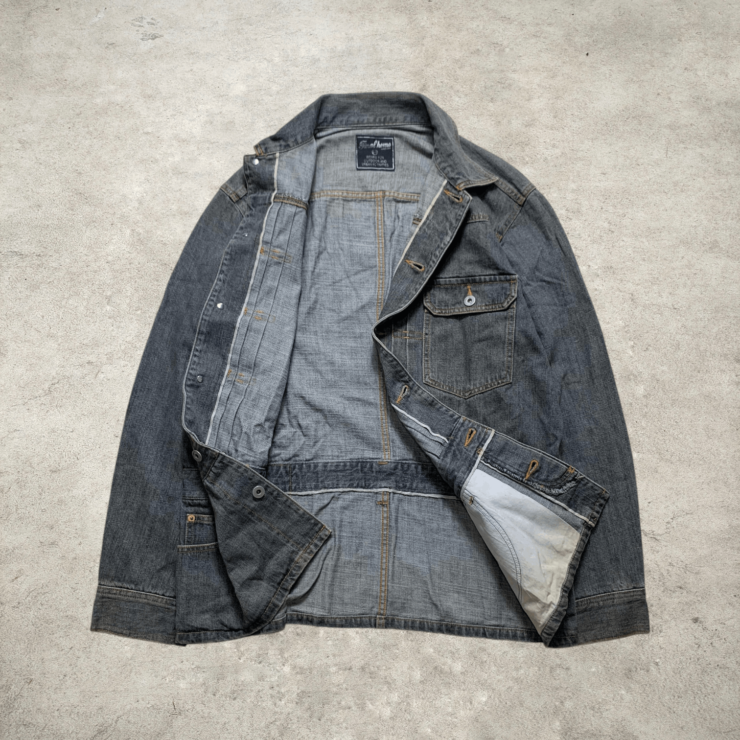 Final Home Final Home Selvedge Jacket by Issey Miyake 2000s Size US M / EU 48-50 / 2 - 3 Thumbnail