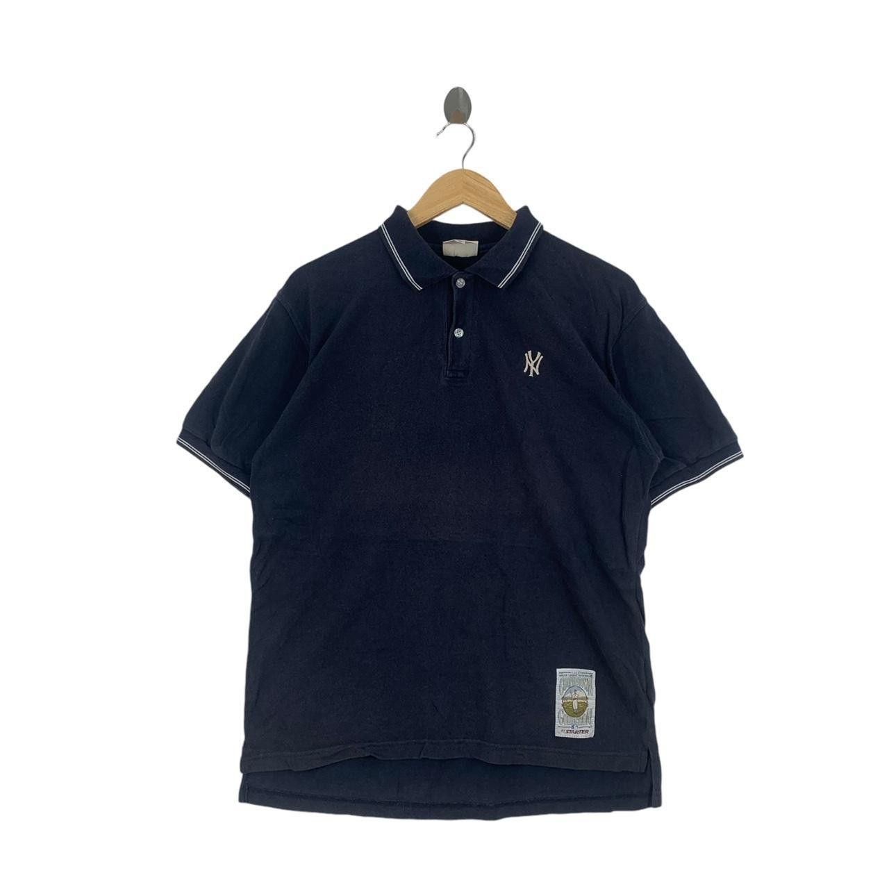 Vintage Vintage MLB COOPERSTOWN Starter Yankees Polo Tee Shirt Size US L / EU 52-54 / 3 - 1 Thumbnail